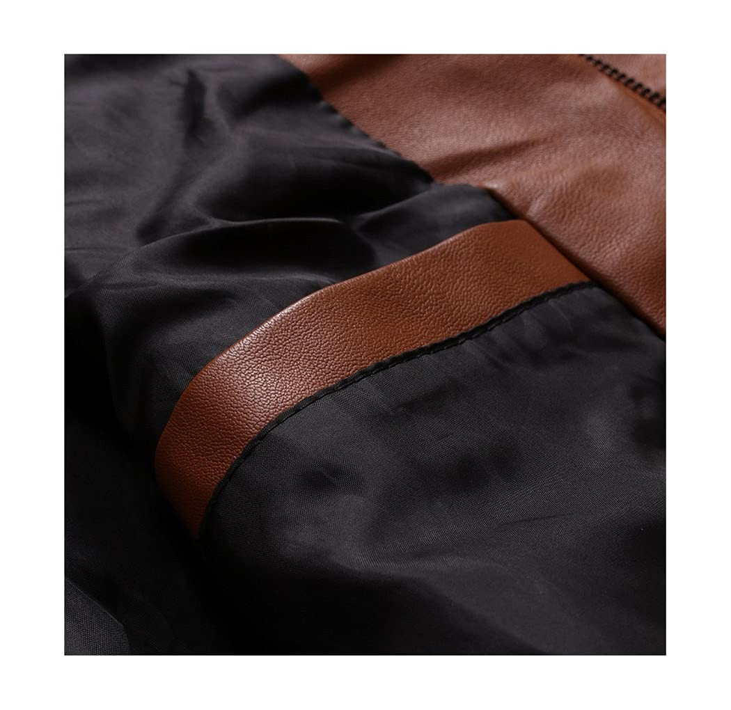 Men's Biker Leather Jacket - Trendy Motorcycle Coat for Spring & Fall | Perfect for Riding, Casual Outfits & Streetwear Fashion