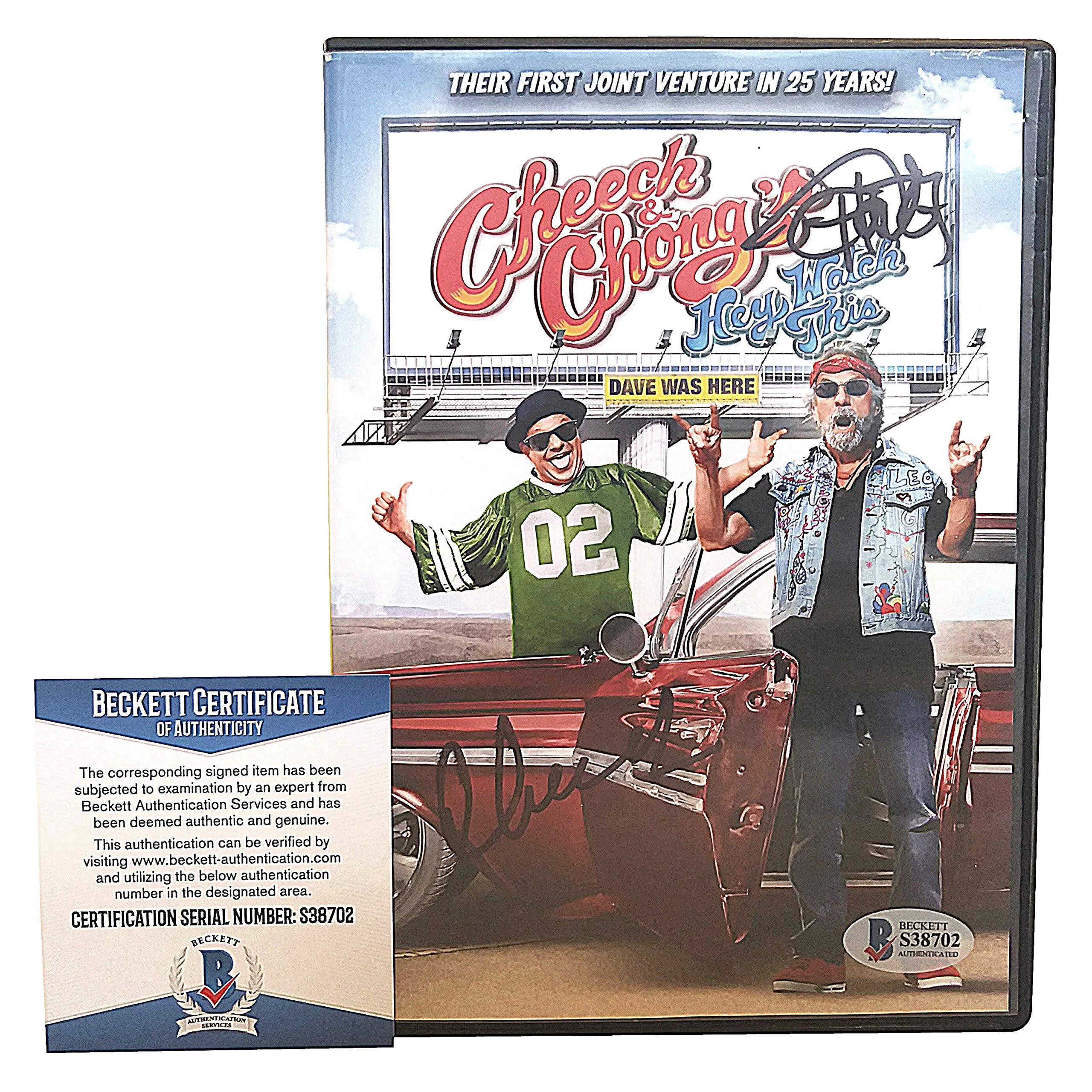Cheech and Chong Signed 