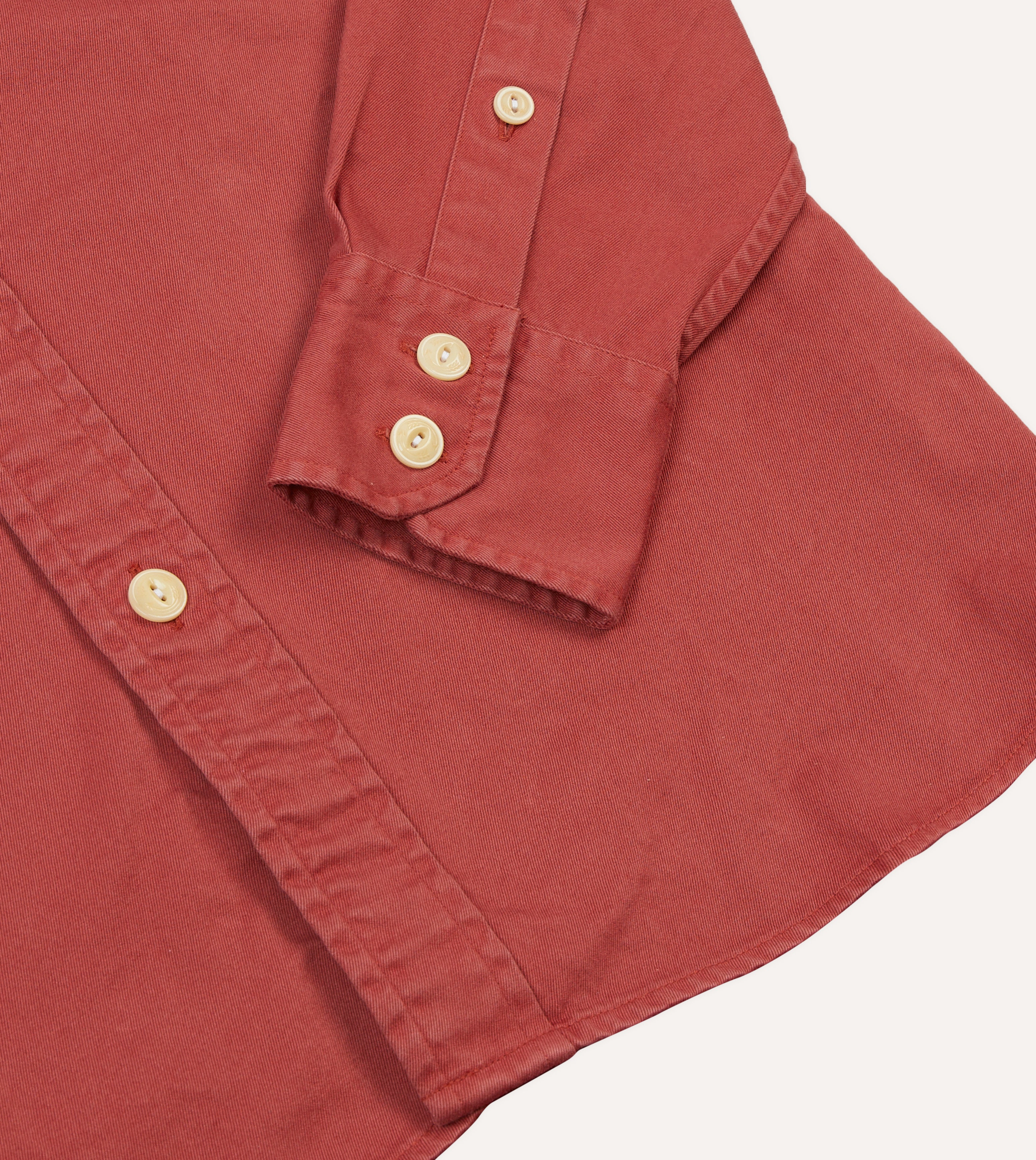 Premium Red Cotton Long Point Collar Work Shirt for Men - Business Casual & Office Wear - Comfortable & Durable Professional Shirt for Work, Interviews & Formal Occasions