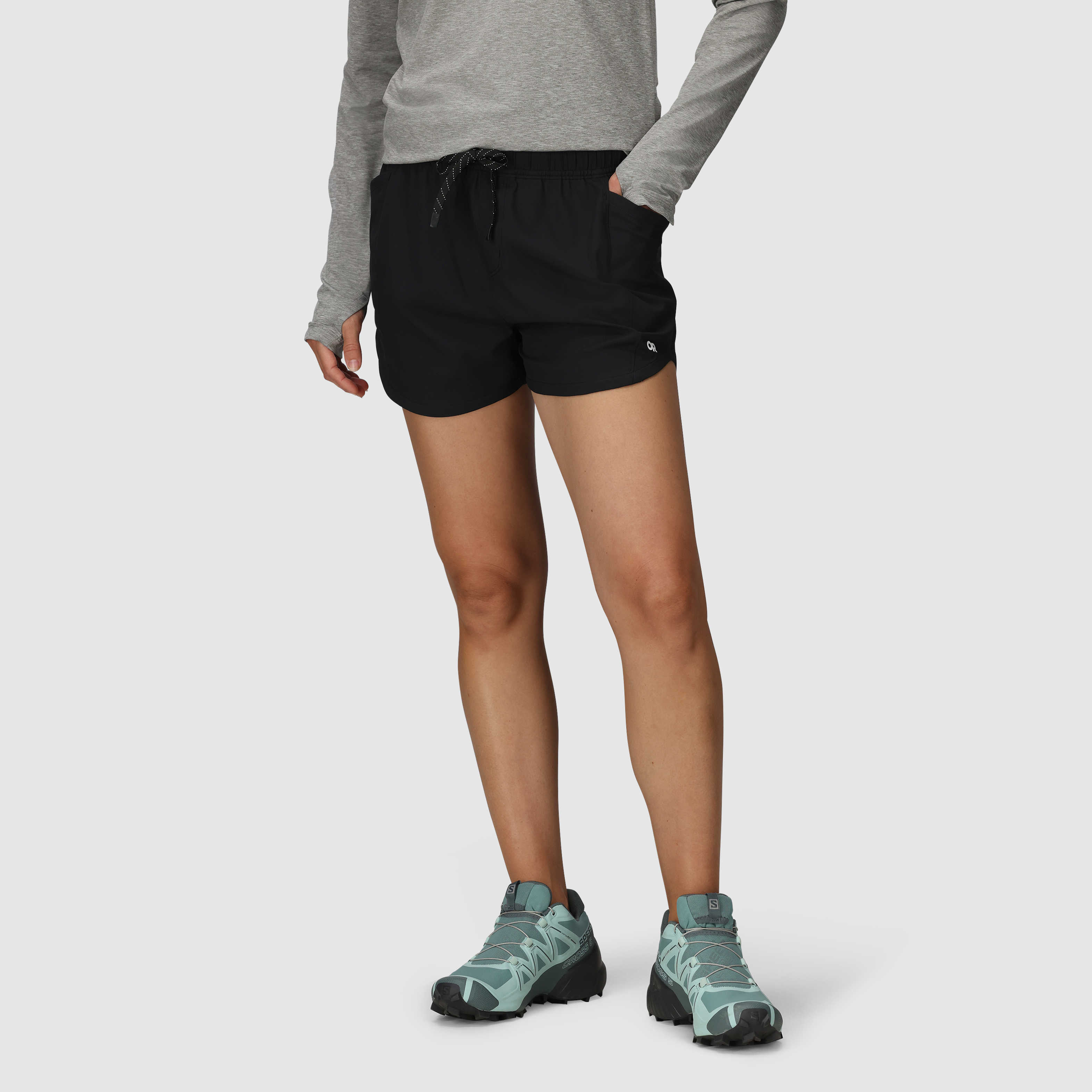 Women's Quick-Dry Multi-Pocket Hiking Shorts - Lightweight & Breathable for Outdoor Adventures, Running, and Travel