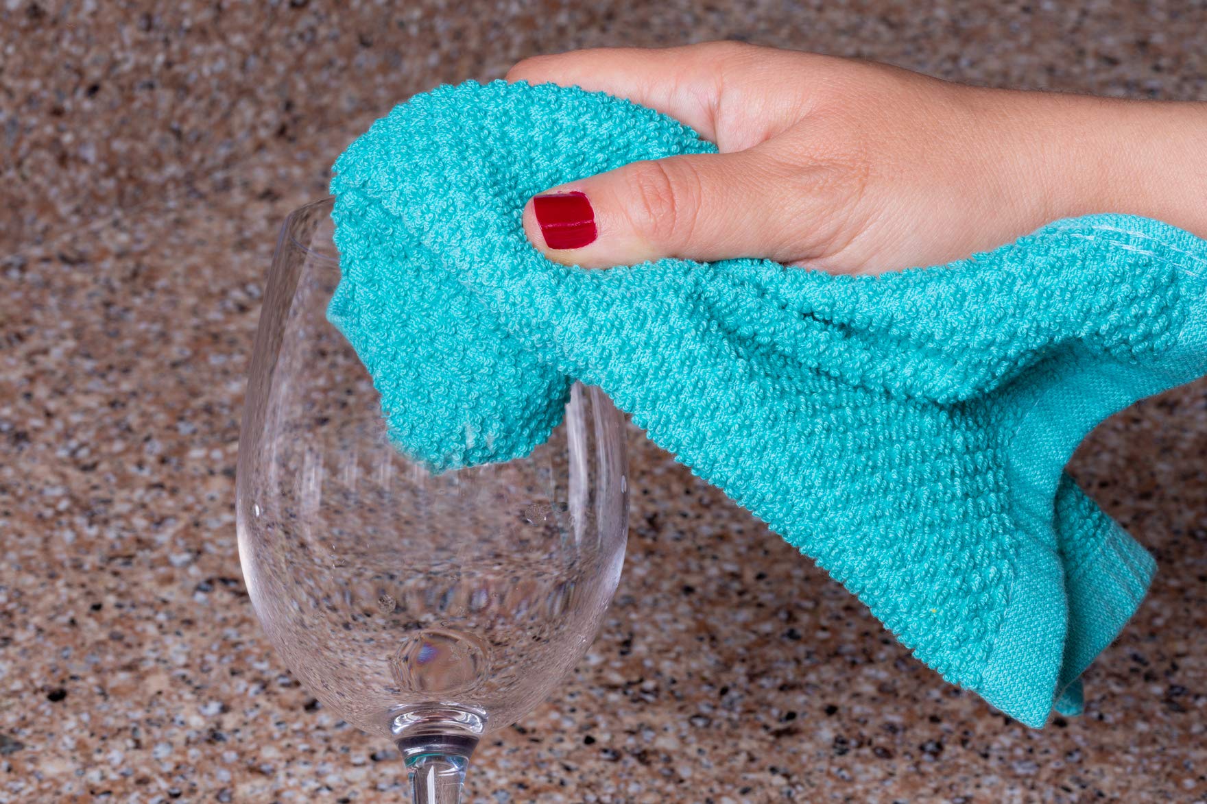 8 Pack 100% Cotton Absorbent Dish Cloths - 12