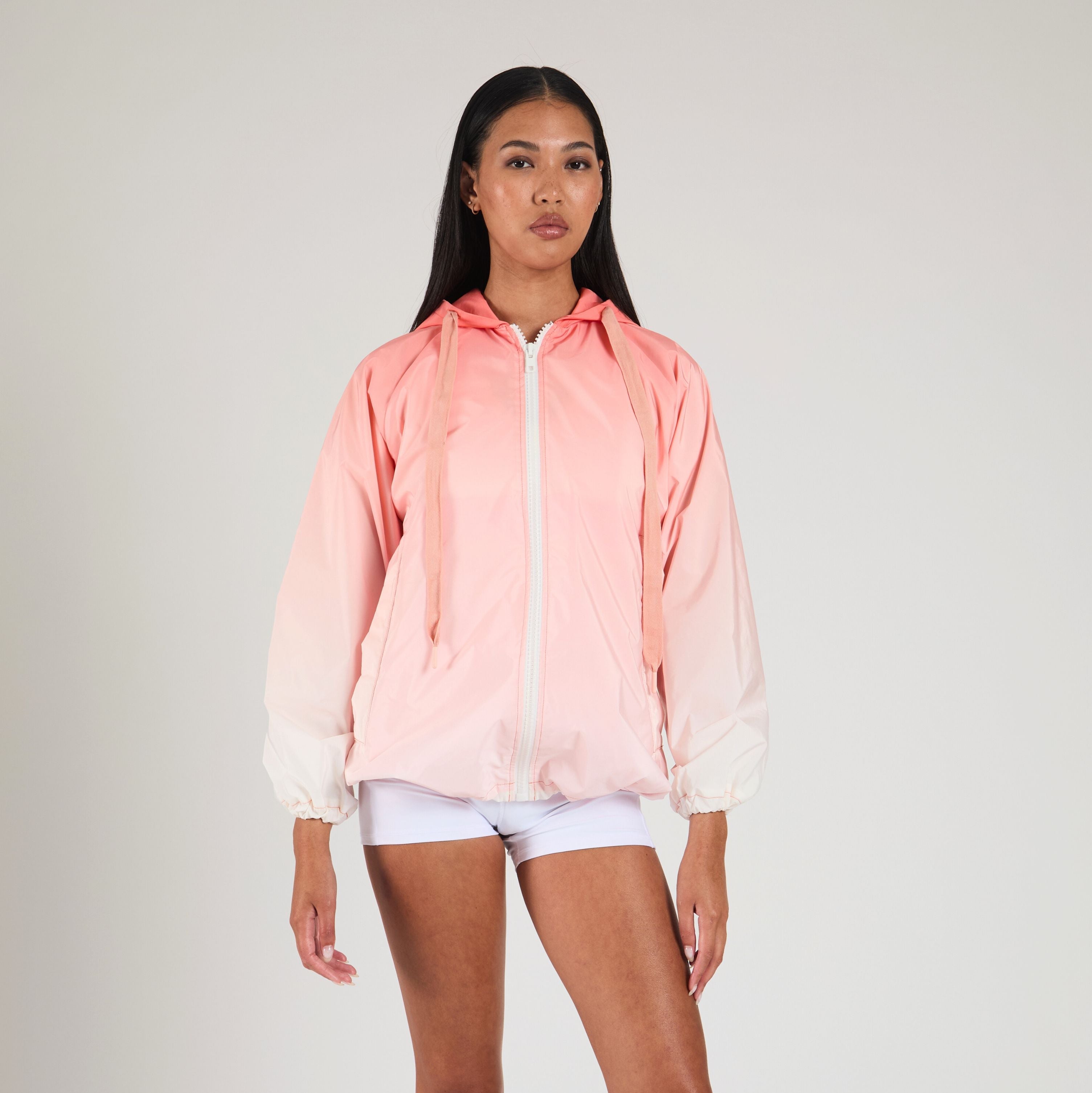 Morgan Oversized Lightweight Jacket for Women - Waterproof Windbreaker with Hood - Perfect for Hiking, Travel & Outdoor Activities