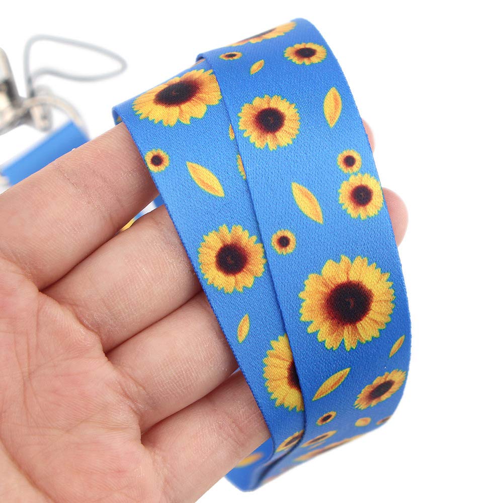 VIQWYIC Breakaway Lanyard with Retractable Badge Reel - for ID Badges & Security Cards at Work