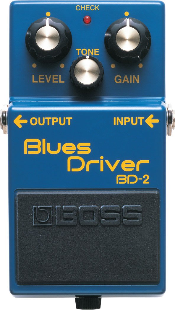Boss BD-2 Blues Driver Guitar Effects Pedal - Vintage Overdrive & Distortion for Electric Guitar - Perfect for Blues, Rock & Live Performances