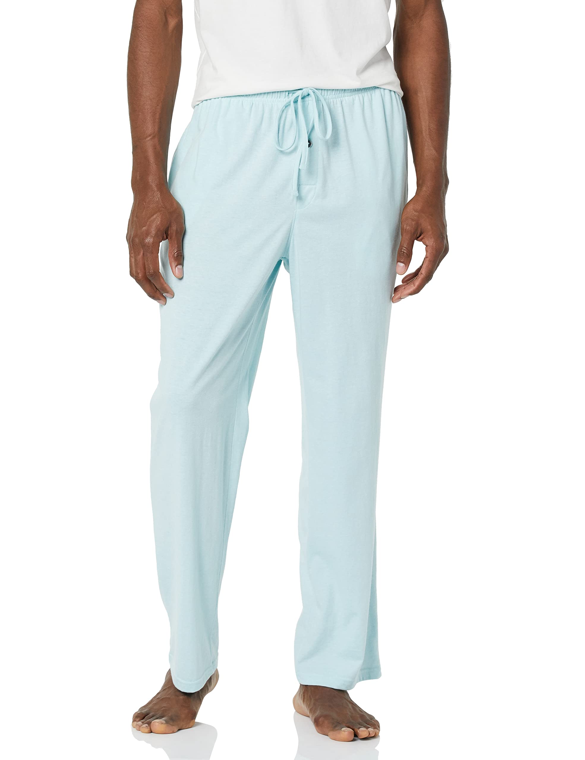 Amazon Essentials Men's Soft Cotton Knit Pajama Pants - Comfortable Sleepwear for Lounge & Relaxation at Home