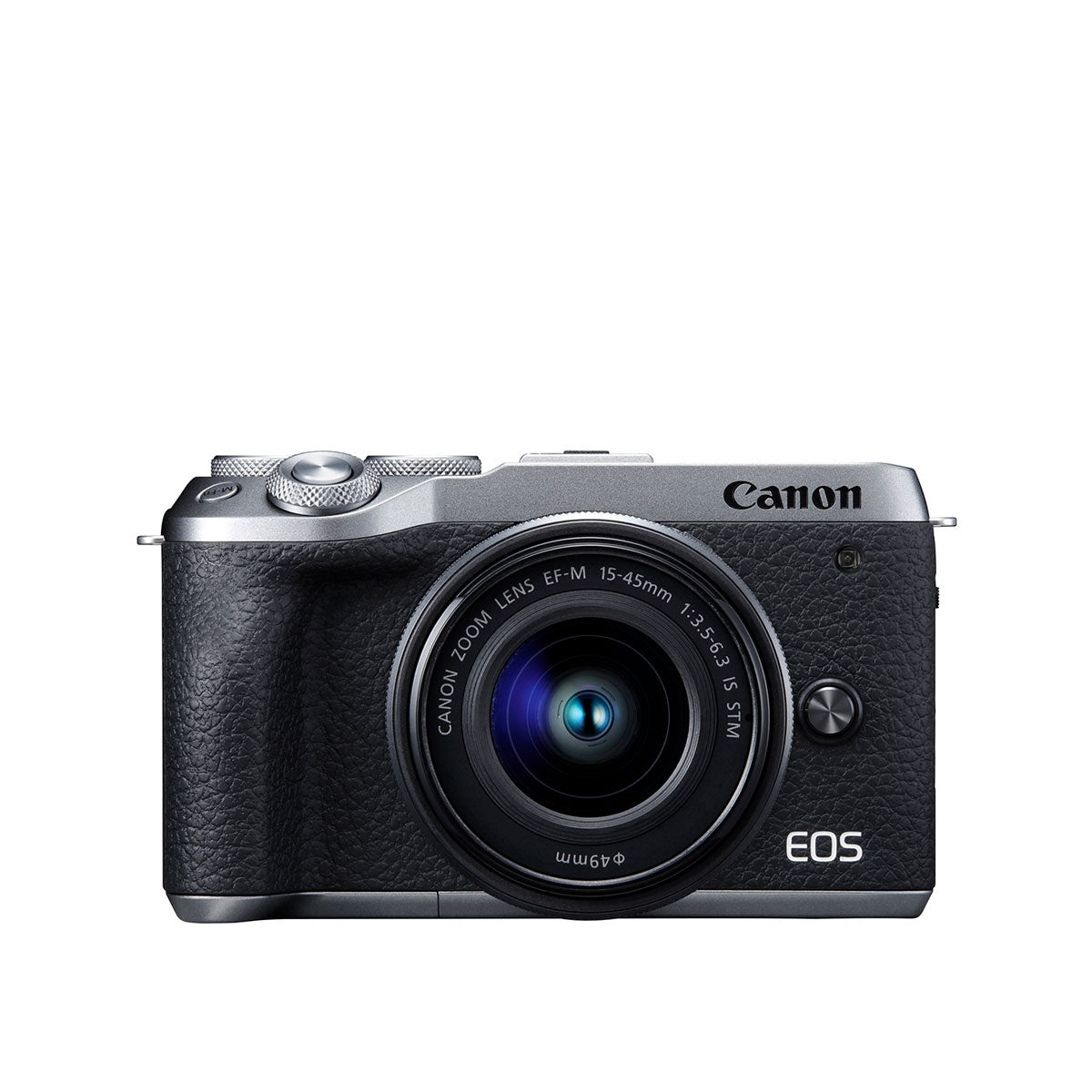 Canon EOS M6 Mark II Mirrorless Digital Camera with 15-45mm Lens Kit, 32.5MP APS-C Sensor, 4K Video, WiFi & Bluetooth - Perfect for Travel Photography, Vlogging & Content Creation (Silver)