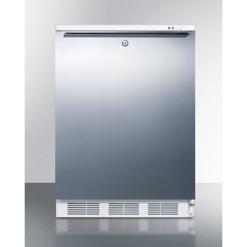 Accucold 24 Inch Wide All Freezer - VT65ML7SSHH - Energy Efficient Upright Freezer for Home, Garage, or Basement Storage