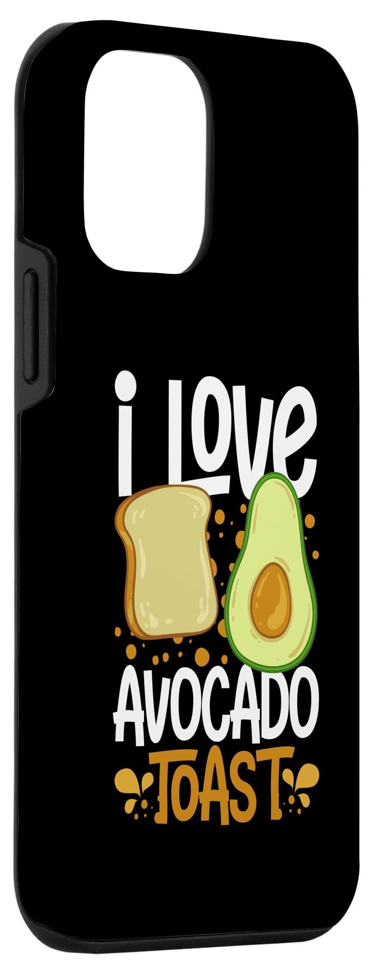 iPhone 12 Mini Case - Cute Avocado Toast Design, Slim Protective Phone Cover for iPhone 12 Mini - Perfect for Cooking Enthusiasts & Food Lovers