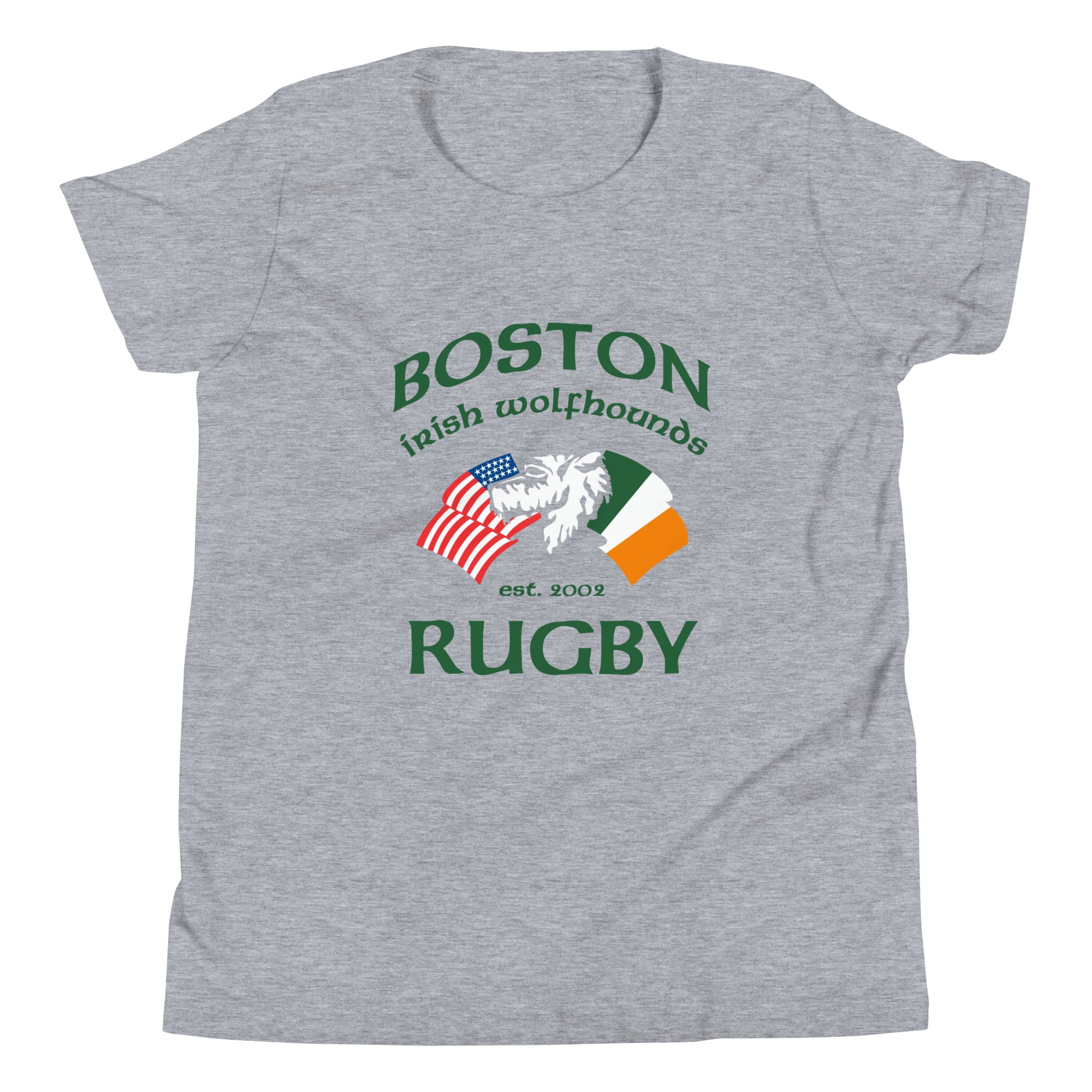 Boston Irish Wolfhounds YRFC Youth Social T-Shirt - Comfortable Cotton Tee for Sports Fans, Team Spirit & Casual Wear