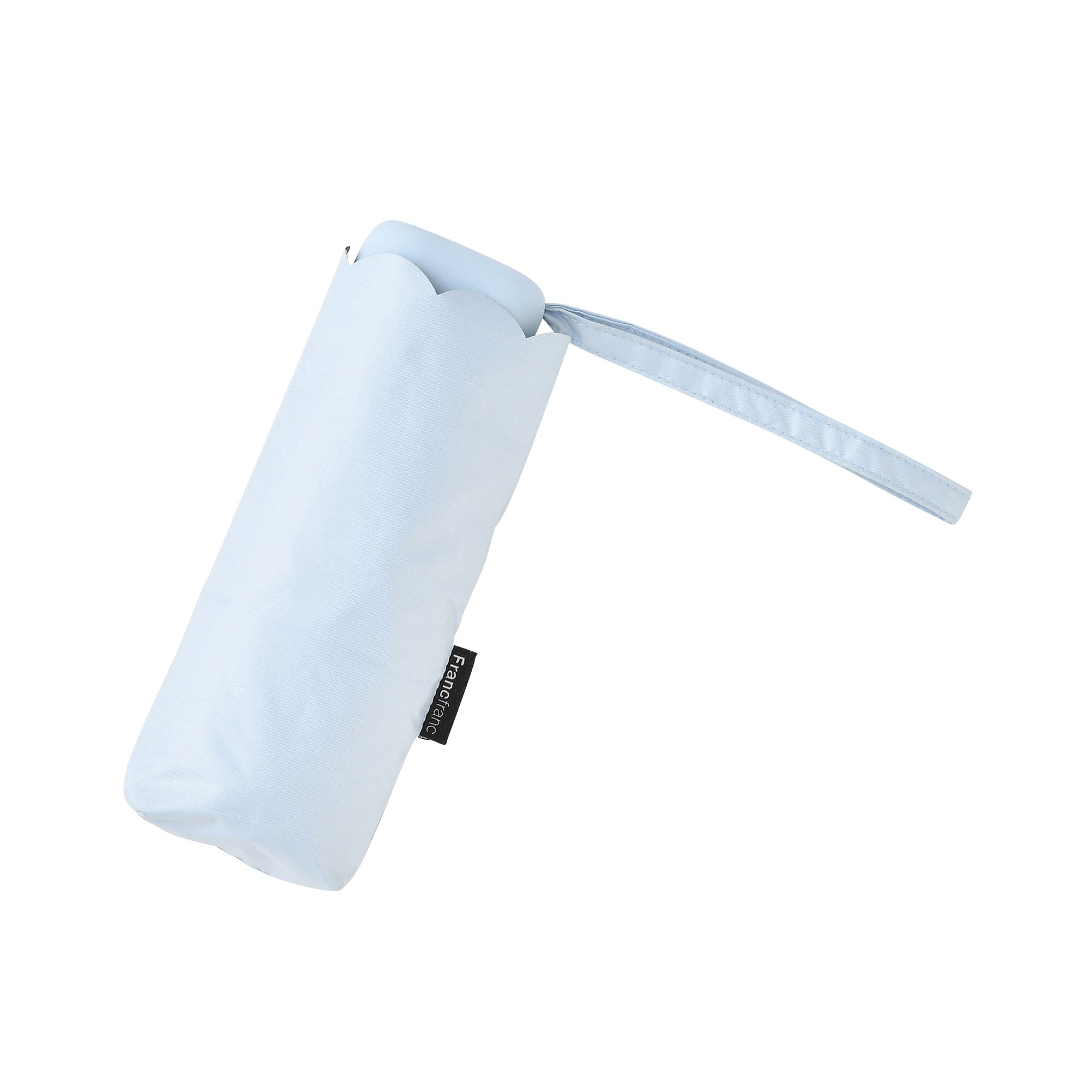 Compact Mini Parasol 47Cm Light Blue - UV Protection & Waterproof for Sunny & Rainy Days - Perfect for Beach, Picnic, and Outdoor Activities