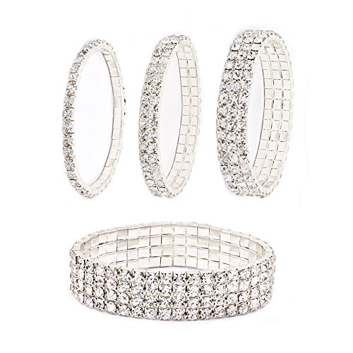 4pcs Pack Silver