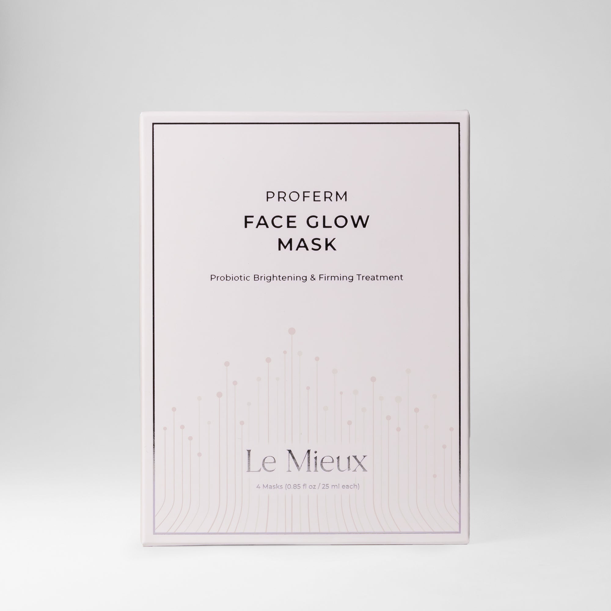 ProFerm Brightening Face Glow Mask - Hydrating & Revitalizing Sheet Mask for Radiant Skin | Perfect for Spa Night & Self-Care Routine