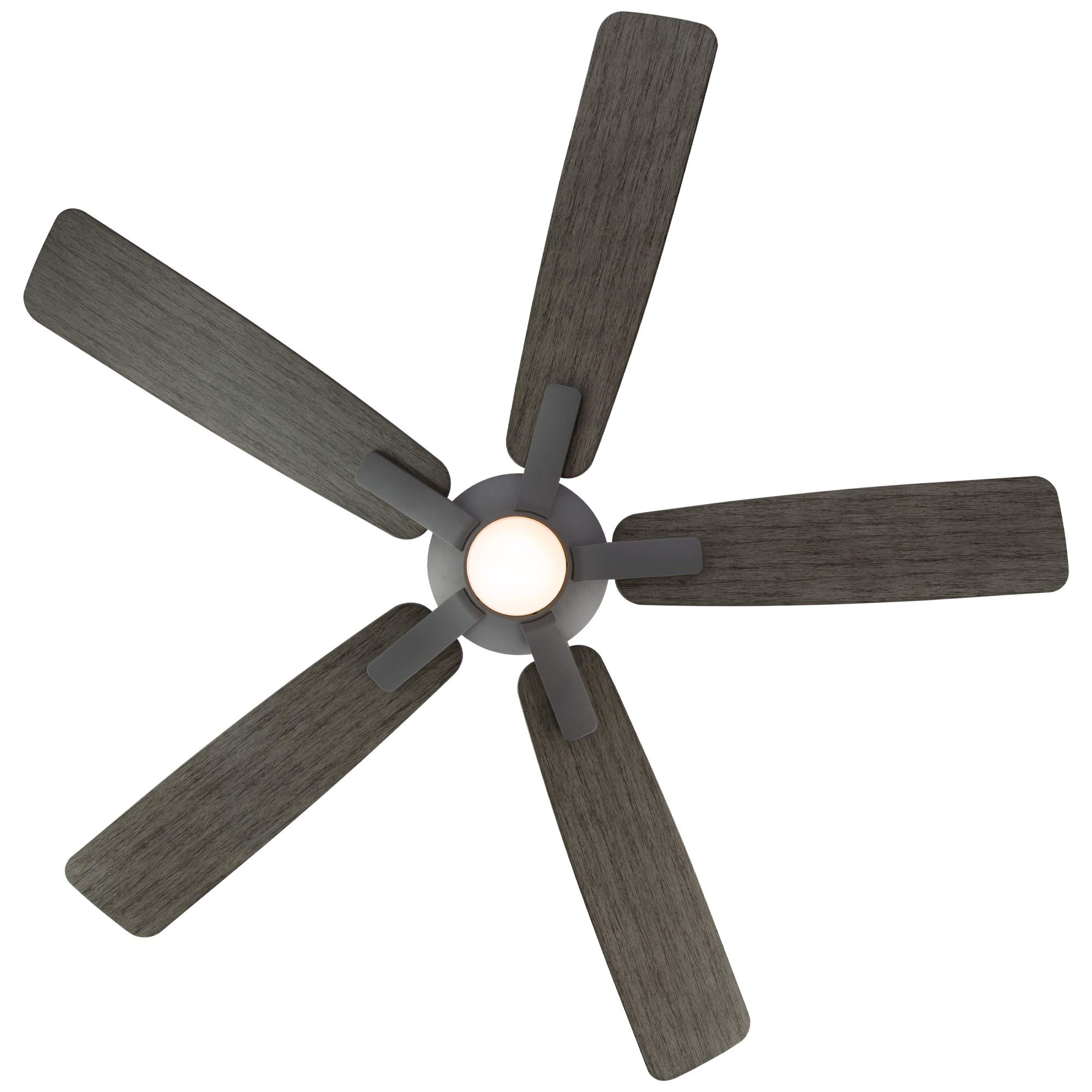 Mykonos 60-Inch Smart Ceiling Fan with LED Light Kit, Remote Control, and Alexa/Google Assistant Compatibility for Indoor and Outdoor Use in Living Rooms, Bedrooms, and Patios