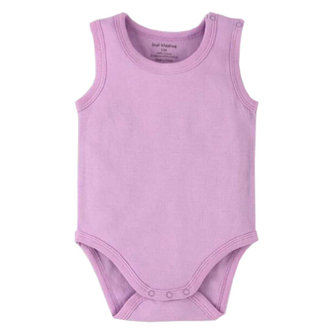 Baby Girls & Boys Cotton Sleeveless Tank Top Bodysuits - 3-Pack Soft Summer Undershirts for Newborns & Toddlers - Perfect for Playtime, Daycare & Warm Weather Outfits
