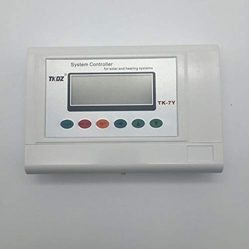 TK-7Y Smart Solar Water Heater Controller - Automatic 220V Microcomputer Charge Controller for Home Solar Systems | Perfect for RV, Off-Grid Cabins & Residential Solar Water Heating