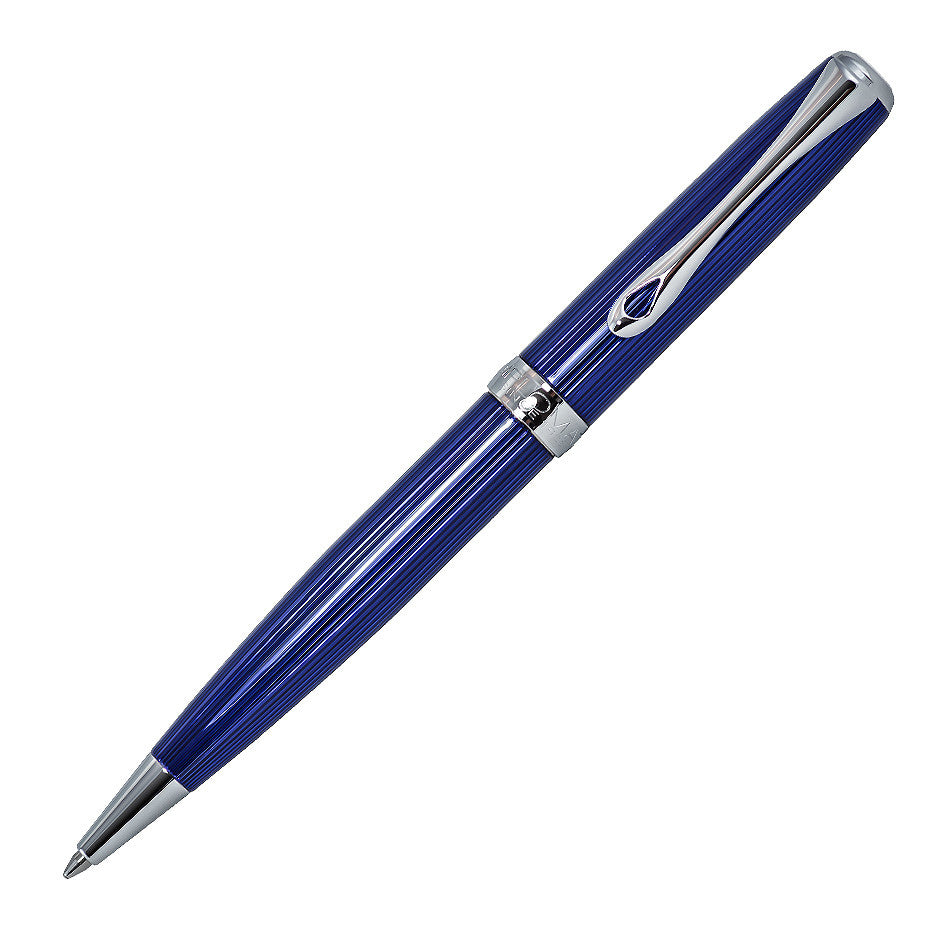 Diplomat Excellence A2 Skyline Ballpoint Pen - Premium Blue Ink Pen for Writing, Business, Gifts & Office Use - Smooth Writing Experience for Professionals & Students