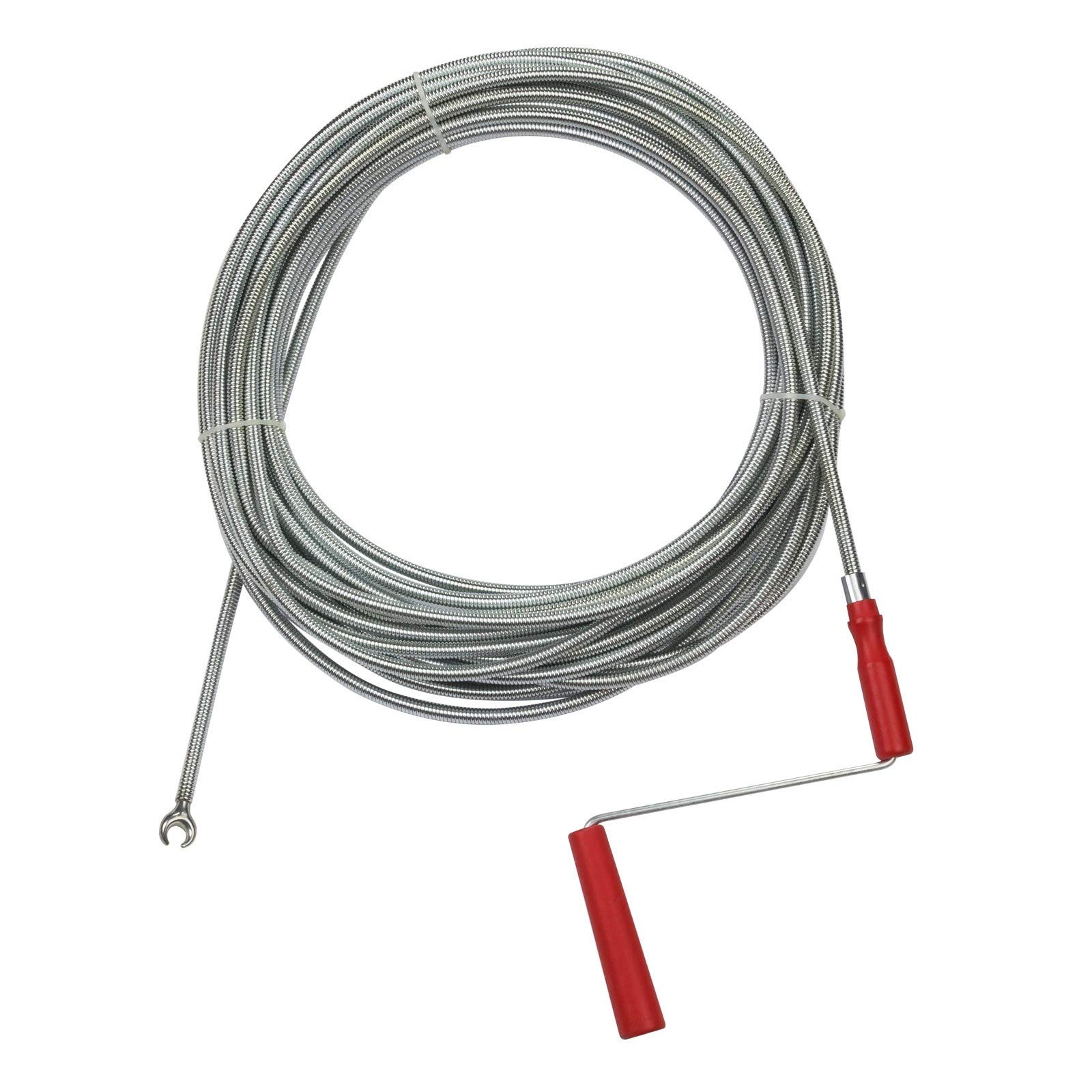 Professional 20m DEMA Pipe Cleaning Coil DRRS 20 - Flexible & Durable Drain Snake for Clogged Pipes, Effective Plumbing Tool for Toilets, Sinks, Showers - Perfect for Home, Hotel & Restaurant Maintenance