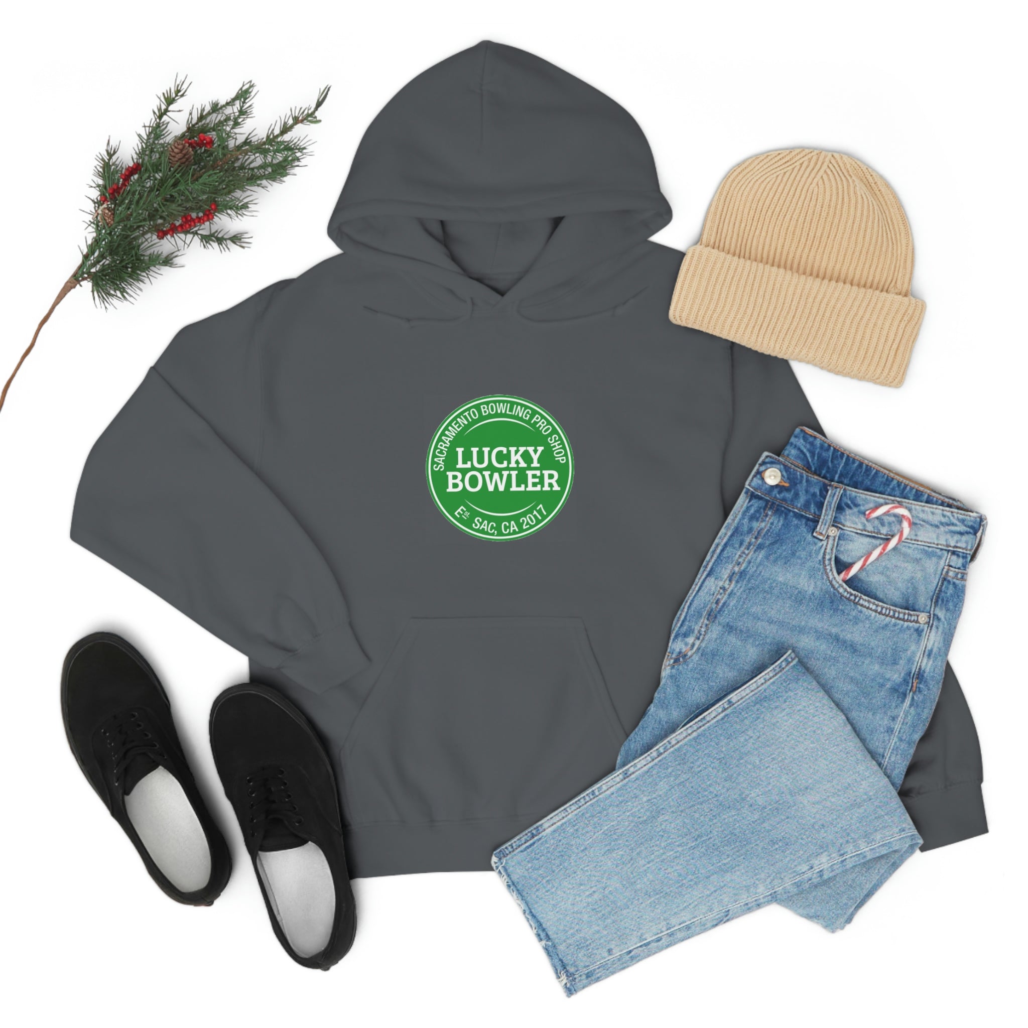 Lucky Hoodie #3 with QR Code - Stylish Unisex Pullover for Men & Women - Perfect for Casual Wear, Street Fashion, and Social Media QR Code Sharing