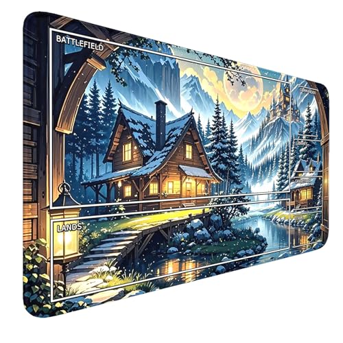 Cottage Stitching Edges Playmat With Zones