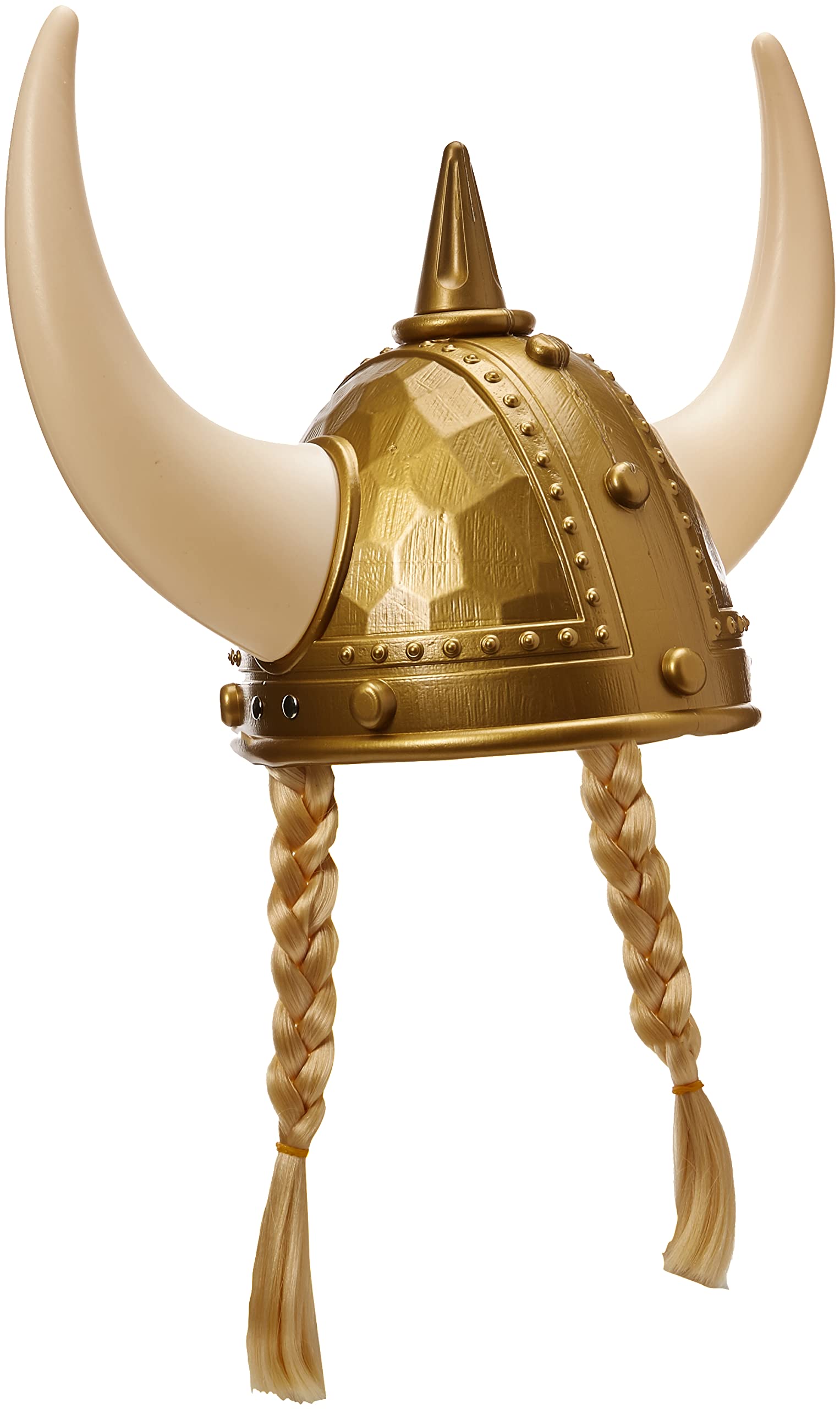 Jacobson Hat Company Women's Viking Hat with Braids - Faux Fur Winter Beanie with Braided Details for Cosplay, Renaissance Fairs & Cold Weather Fashion
