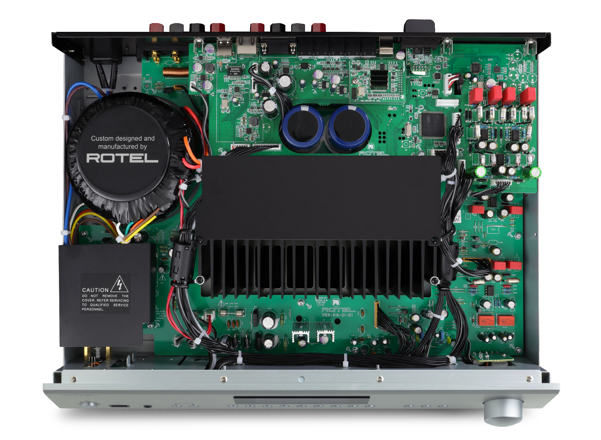 Rotel A14 MKII Integrated Stereo Amplifier - High-Fidelity Audio for Home Theater & Music Listening | Perfect for Audiophiles & Hi-Fi Enthusiasts