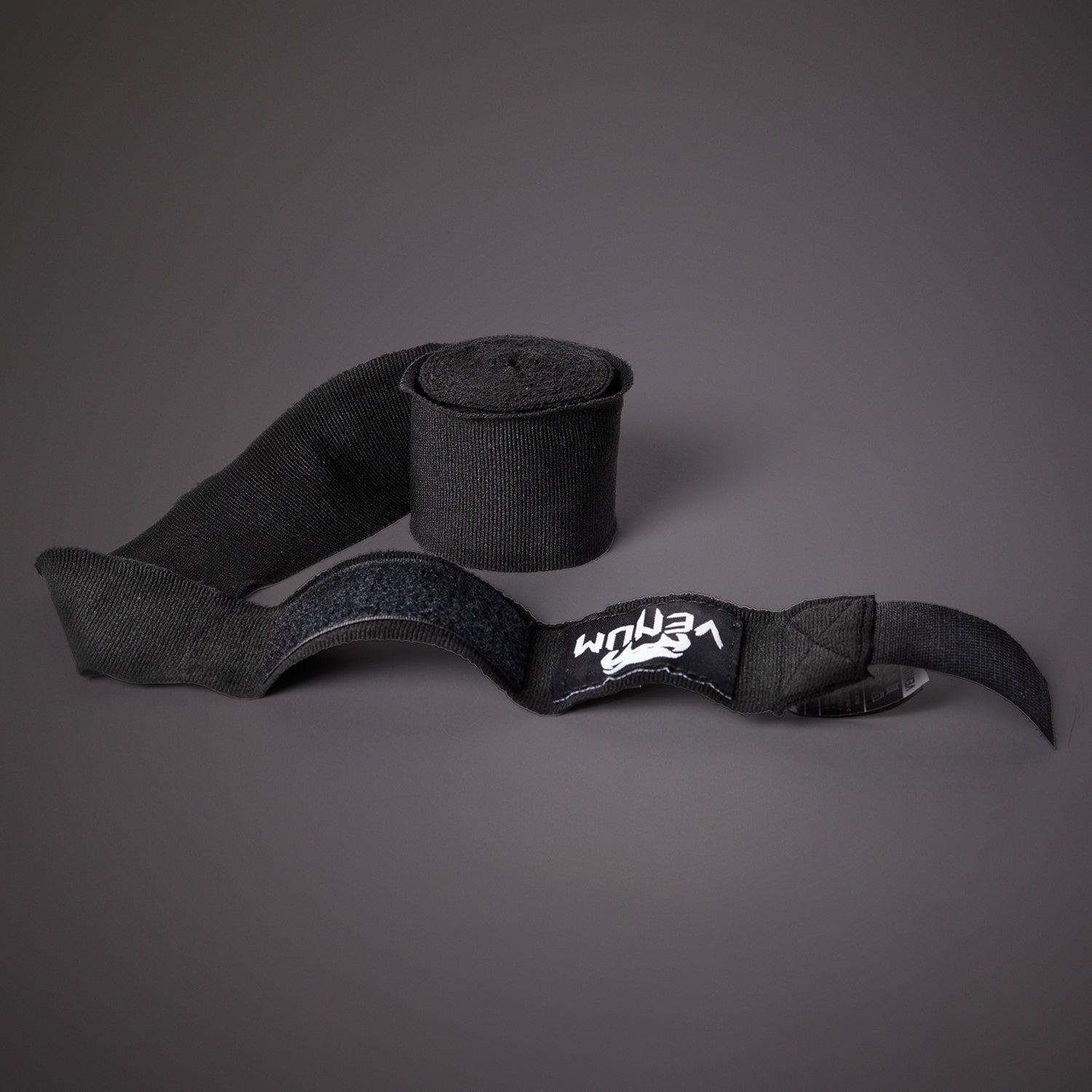 Venum Kontact Boxing Hand Wraps 4.5m (180 in) - Premium Hand Wraps for Boxing, MMA & Training - Black - Protect Hands & Wrists During Workouts & Sparring