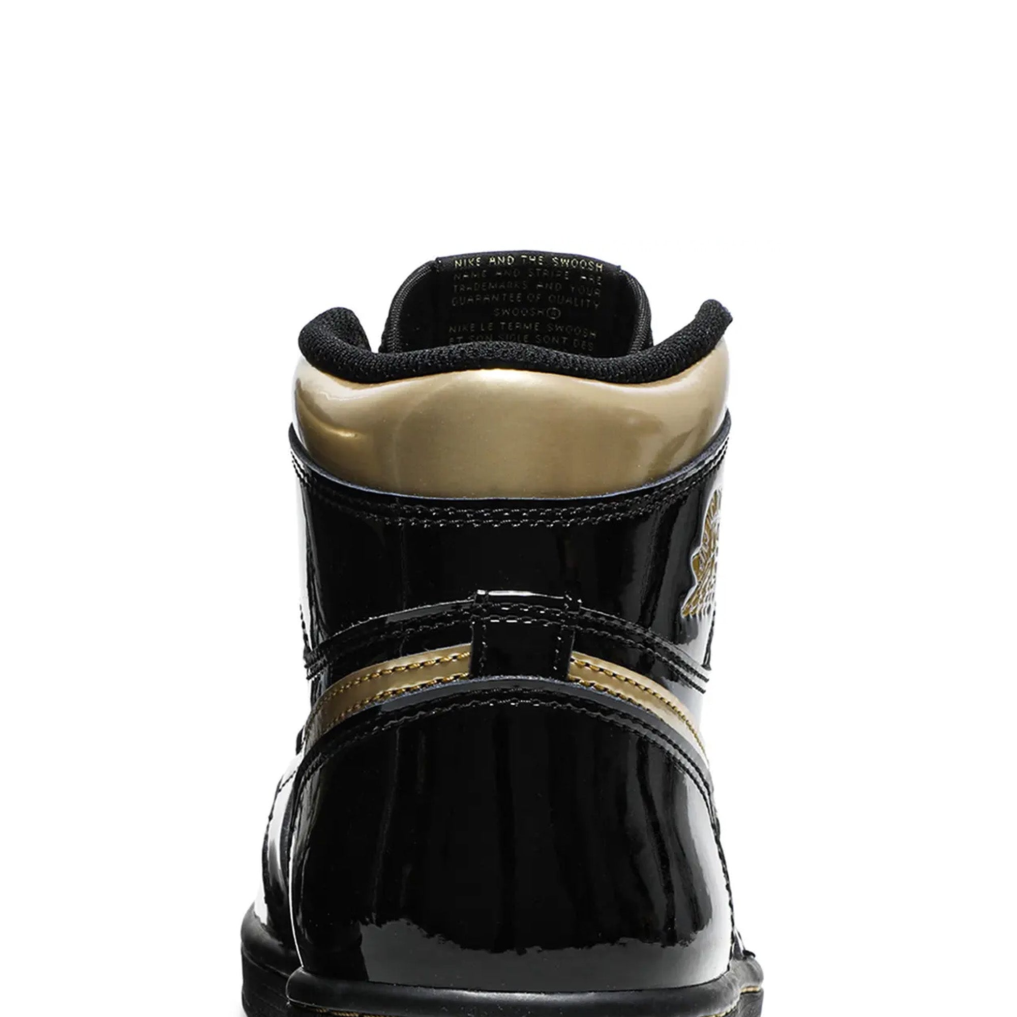 Air Jordan 1 High OG 'Black Metallic Gold' Retro Basketball Shoes - Men's Sneakers for Streetwear & Casual Fashion