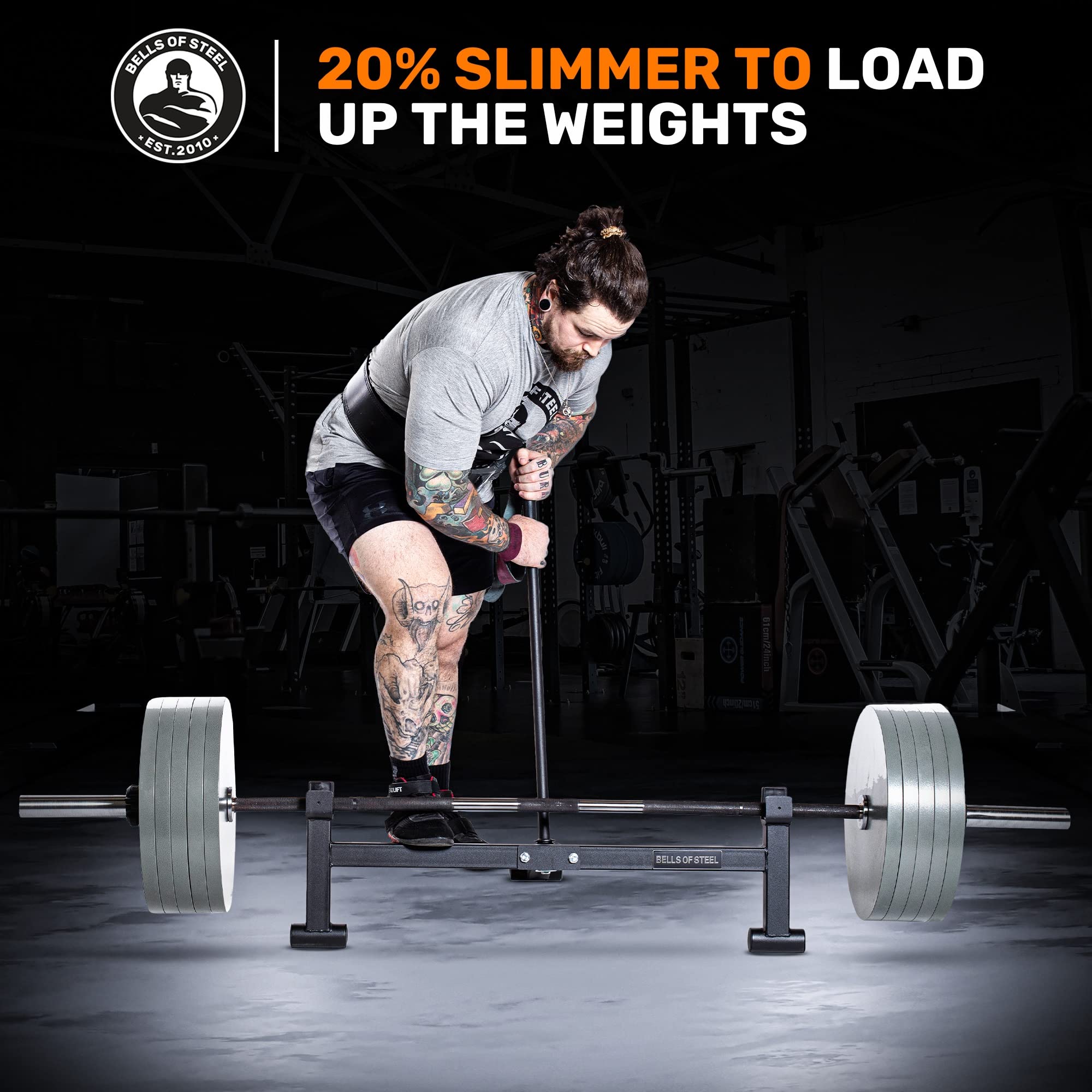 Bells of Steel Olympic Weight Plates - Cast Iron Machined Barbell Weights for Home & Commercial Gym Use - Strength Training Equipment for Deadlifts, Squats, Bench Press, Shoulder Press - Perfect for CrossFit, Powerlifting & Functional Fitness Workouts