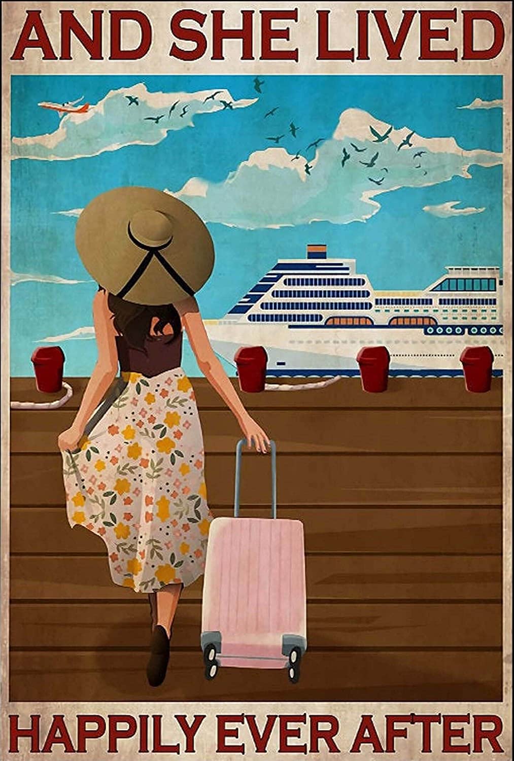 Diamond Painting by Number Kit for Adults & Kids - 8x12 Inch DIY Suitcase Art, Perfect for Beginners, Home Decor, Wall Art, Gift Idea | Ideal for Living Room, Bedroom & Craft Projects