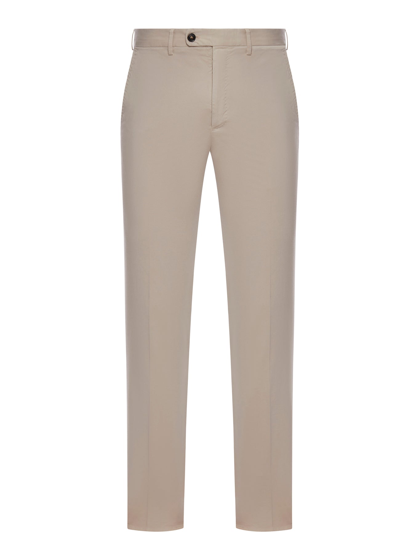 Incotex Cotton Trousers for Women - Light Beige Neutral Pants | Comfortable Casual & Office Wear | Perfect for Work, Travel & Everyday Outfits