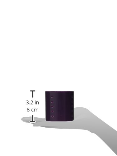 Diane 3-Inch Magnetic Hair Rollers for Curls & Volume – Secure Hold with Pins, Picks, or Clips – Easy to Clean & Maintain – Purple Set of 6 – Perfect for Home Styling, Salon Use & Special Occasions