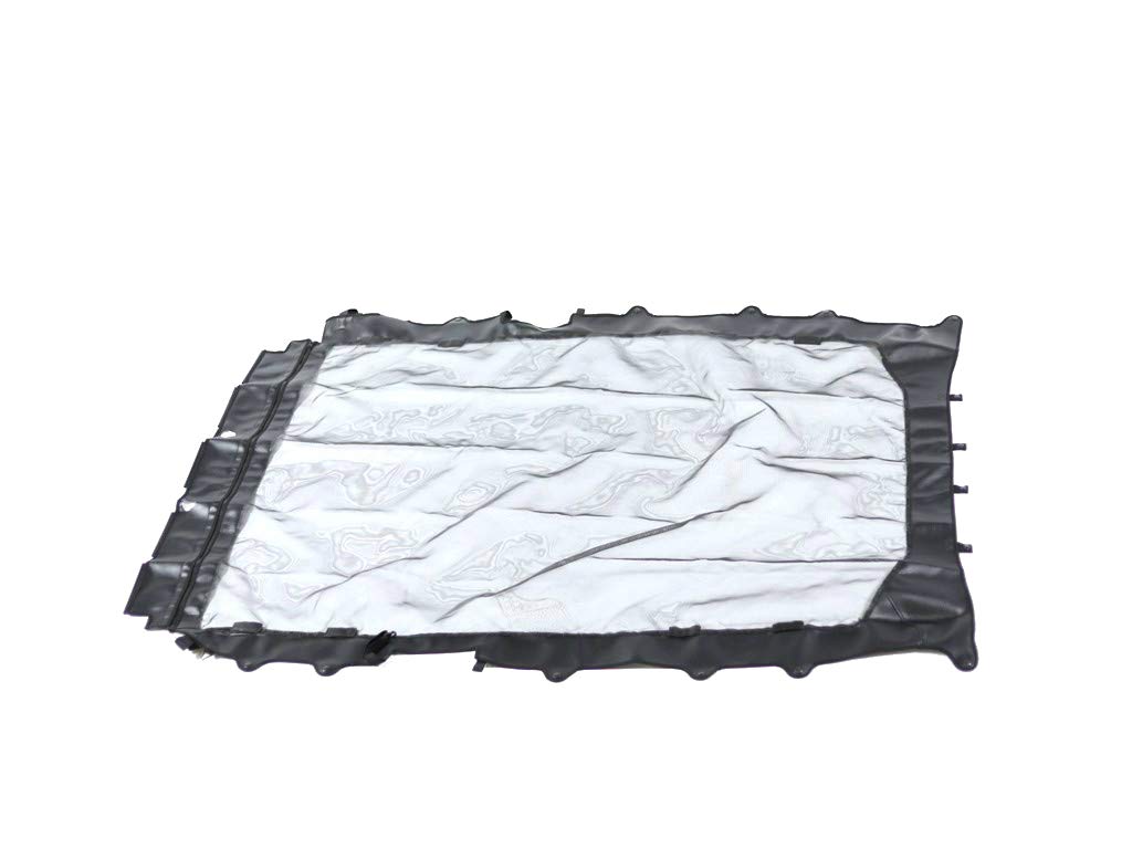 Mopar 82215390AB Mesh Sun Bonnet for Jeep Wrangler JL 4-Door Models - UV Protection & Shade for Off-Roading, Beach & Summer Driving