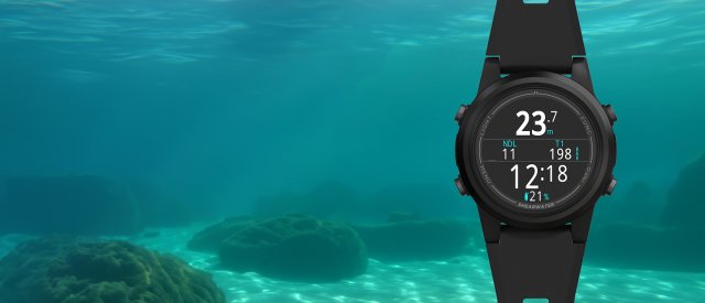 Shearwater Tern TX Air Integrated Dive Computer - Wrist Mounted Scuba Diving Computer with Bluetooth for Recreational & Technical Divers - Perfect for Deep Sea Exploration, Coral Reef Diving & Underwater Photography