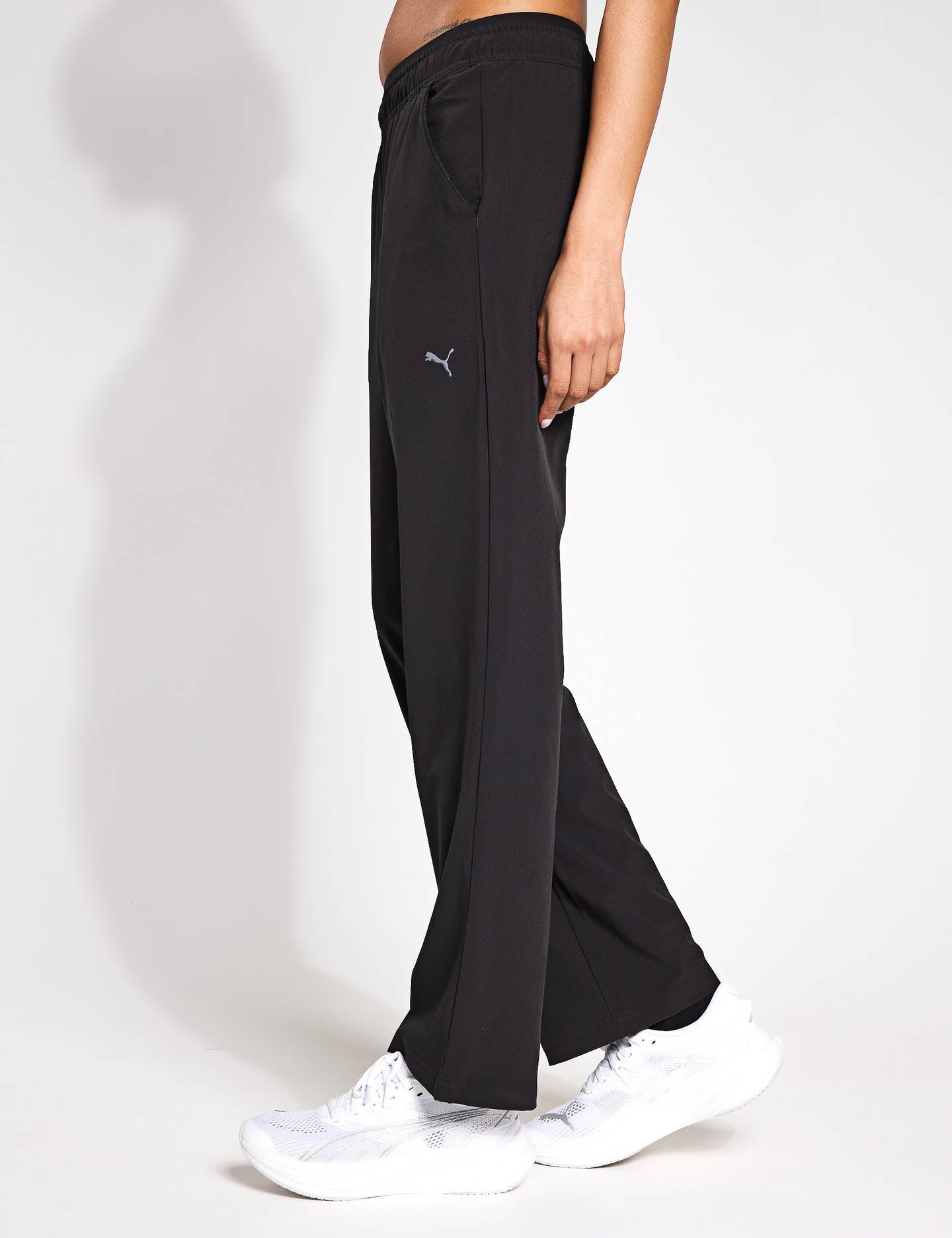 Move Fashion Pants for Women - High Waisted Stretchy Black Work Pants - Comfortable Office Wear & Casual Outfits