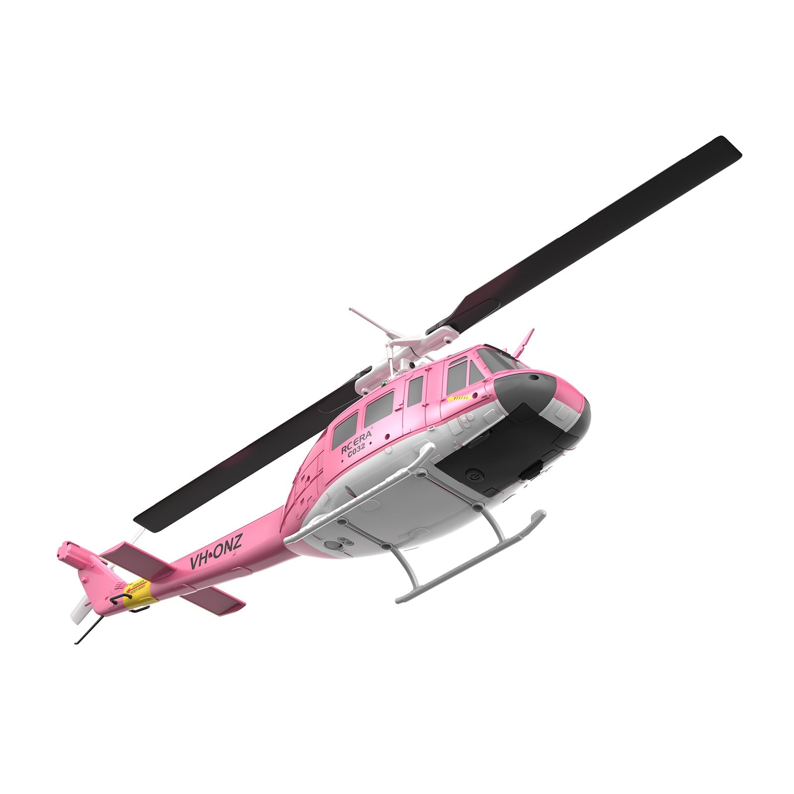 RC ERA C032 UH-1 Huey 6 Channel Brushless RC Helicopter with Gyro - 3D Flight Capable - Remote Control Helicopter for Adults & Hobbyists - Perfect for Outdoor Flying, Aerial Photography & RC Enthusiasts
