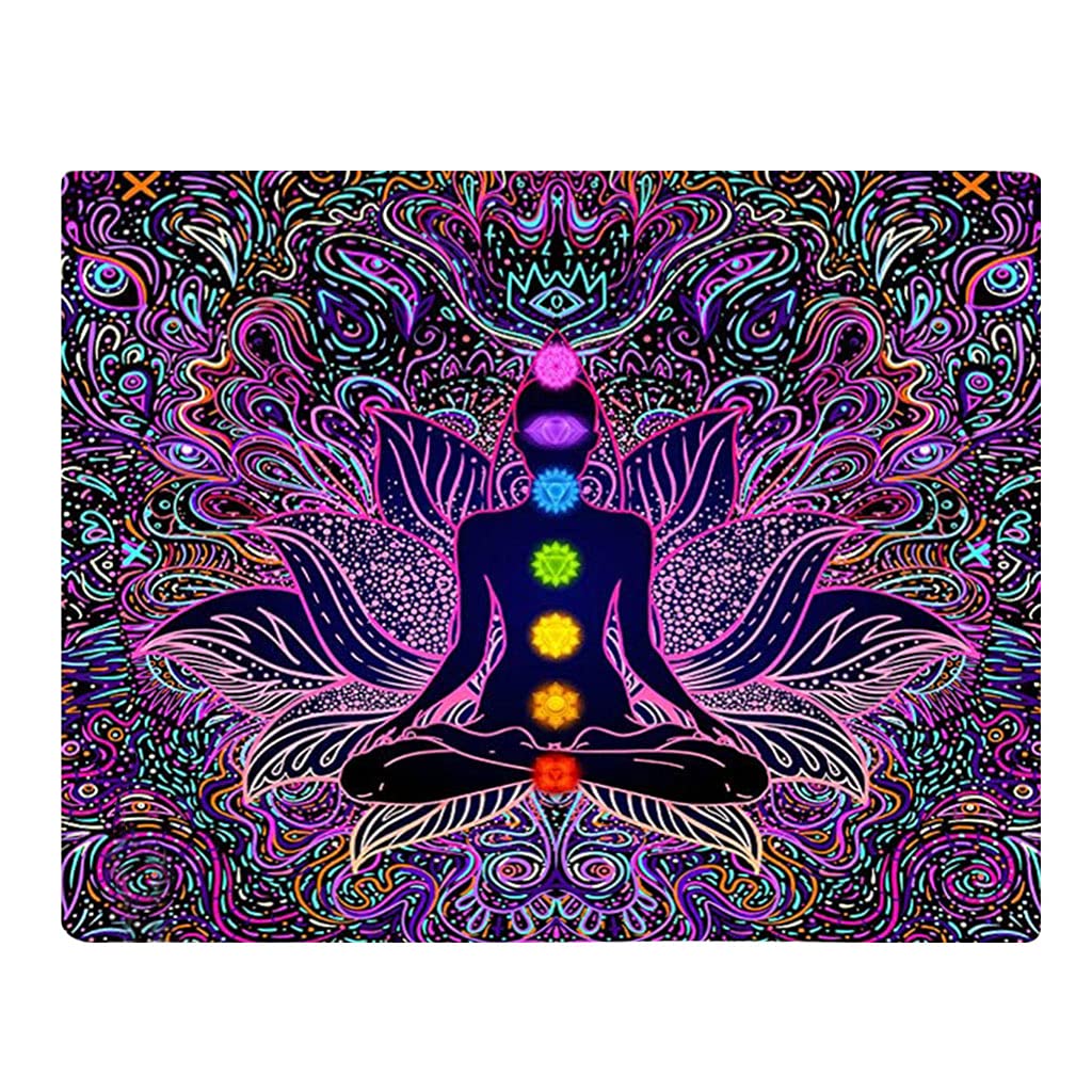 7 Bohemian Mandala Meditation Tapestries - Colorful Indian Hippie Wall Hangings for Yoga, Bedroom & Home Decor - Perfect Gift for Spiritual Spaces & Meditation Rooms