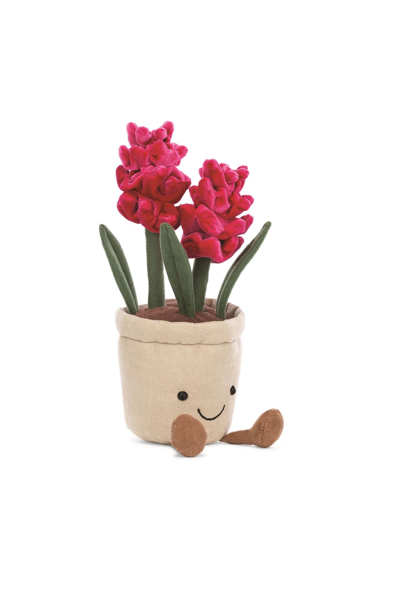 Jellycat Amuseable Hyacinth Plush Toy - Soft & Cuddly Stuffed Flower for Kids, Babies & Nursery Decor - Perfect Gift for Birthdays, Baby Showers & Home Decor