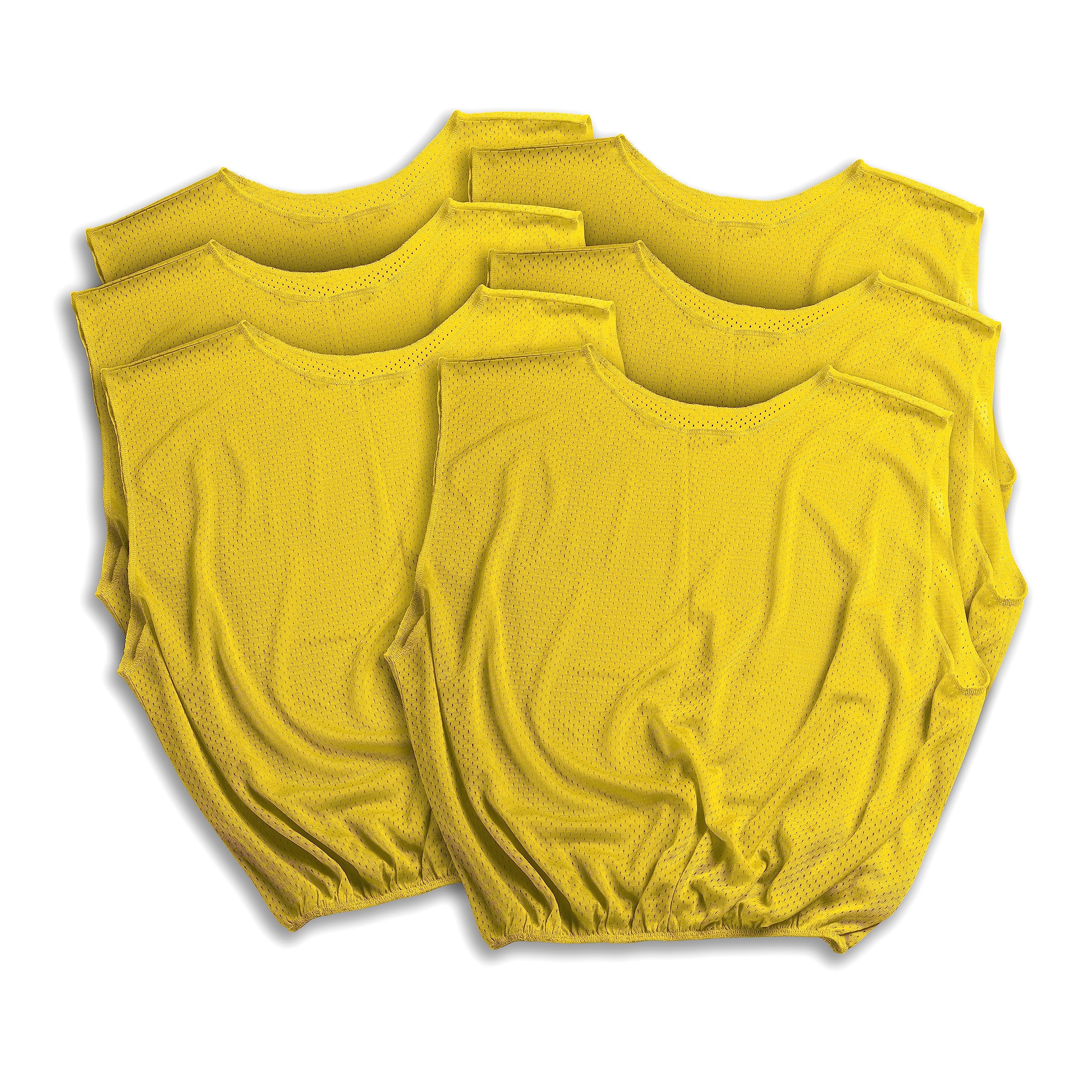 SKLZ Sports Mesh Practice Jersey Pack of 6 - Durable & Breathable Team Jerseys for Football, Basketball, Soccer - Perfect for Training, Games & Team Uniforms