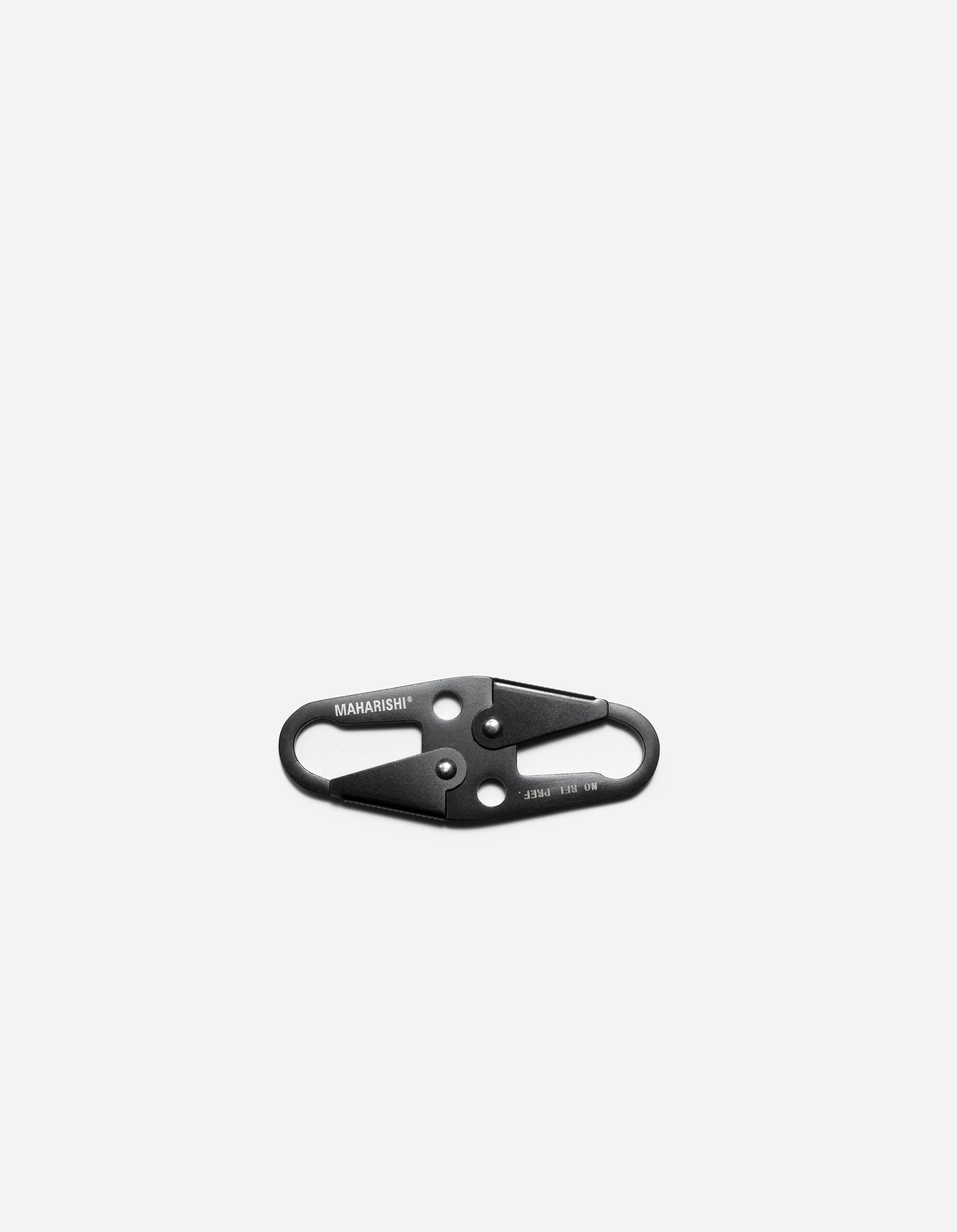 9050 Key Clip Black - Durable Metal Key Holder for Keys, Badges & ID Cards - Perfect for Home, Office & Travel Accessories