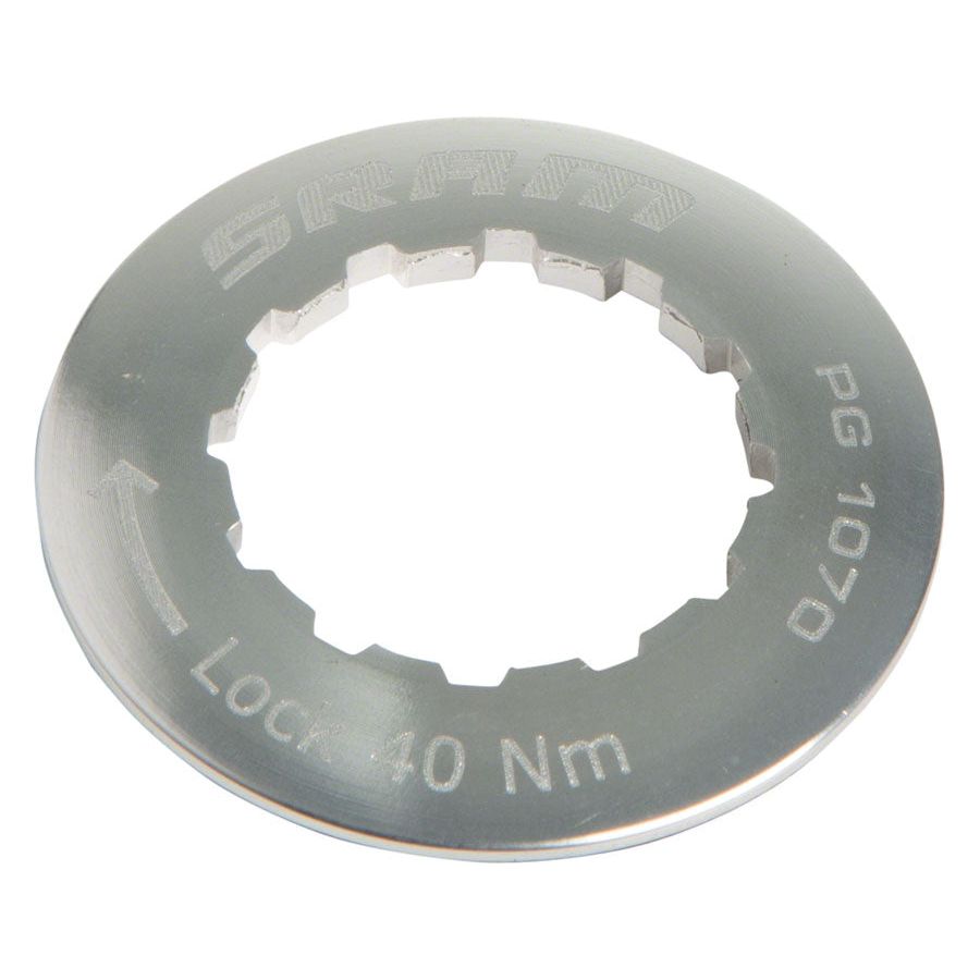 SRAM PG 1070 12T Cassette Lockring - Compatible with Road & Mountain Bikes - High-Performance Bicycle Drivetrain Component for Smooth Gear Shifting