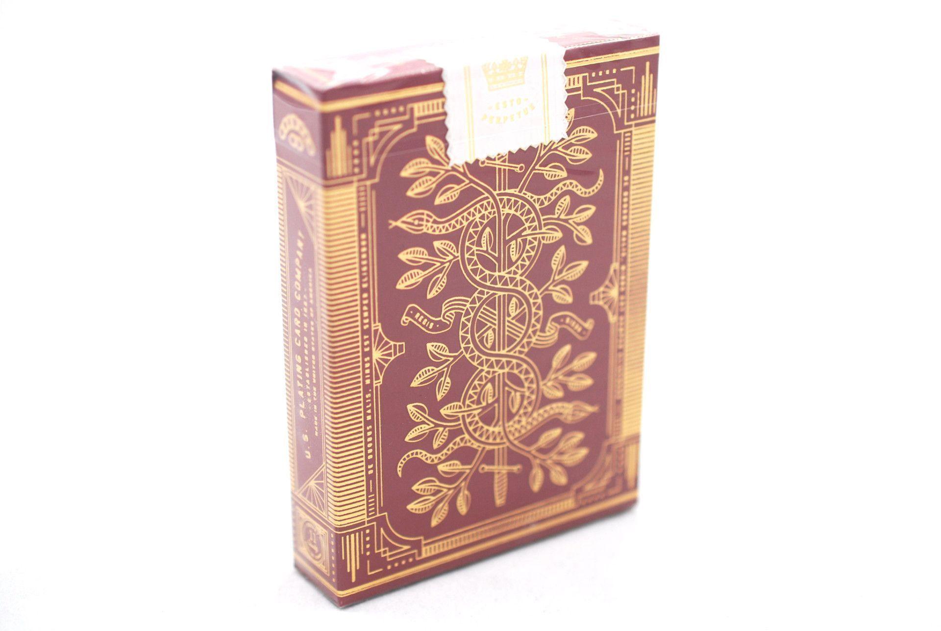 Red Monarchs Limited 1st Edition Playing Cards - Premium Collectible Card Deck for Magic Tricks, Poker Games & Cardistry - Perfect for Card Collectors and Magicians