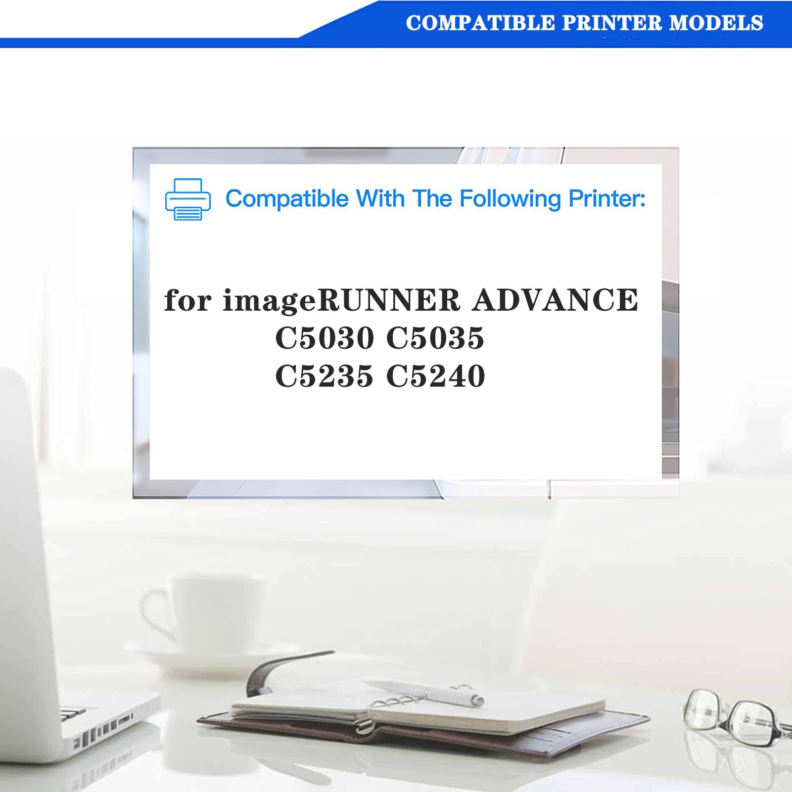 QUNINE Compatible GPR-31 2778B004 2779B004 Magenta Drum Unit for Canon ImageRUNNER Advance C5030 C5035 C5235 C5240 Printers - High Yield 80,000 Pages - Ideal for Office Printing & Large Volume Document Production