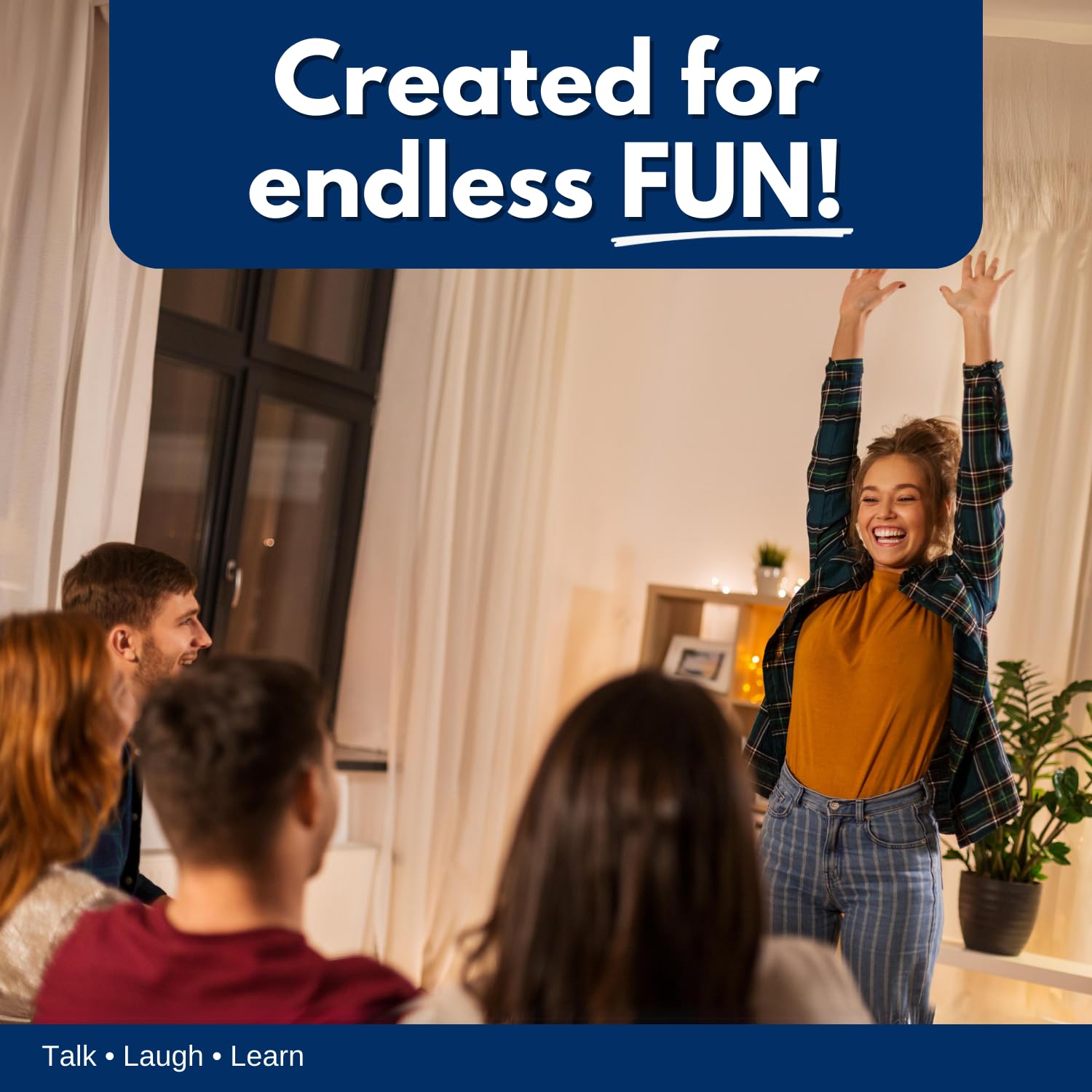 WORD TEASERS American Trivia Game - 150 Fun & Educational US Trivia Cards for Adults, Teens & Kids - Perfect for Family Game Nights, Parties & Classroom Learning