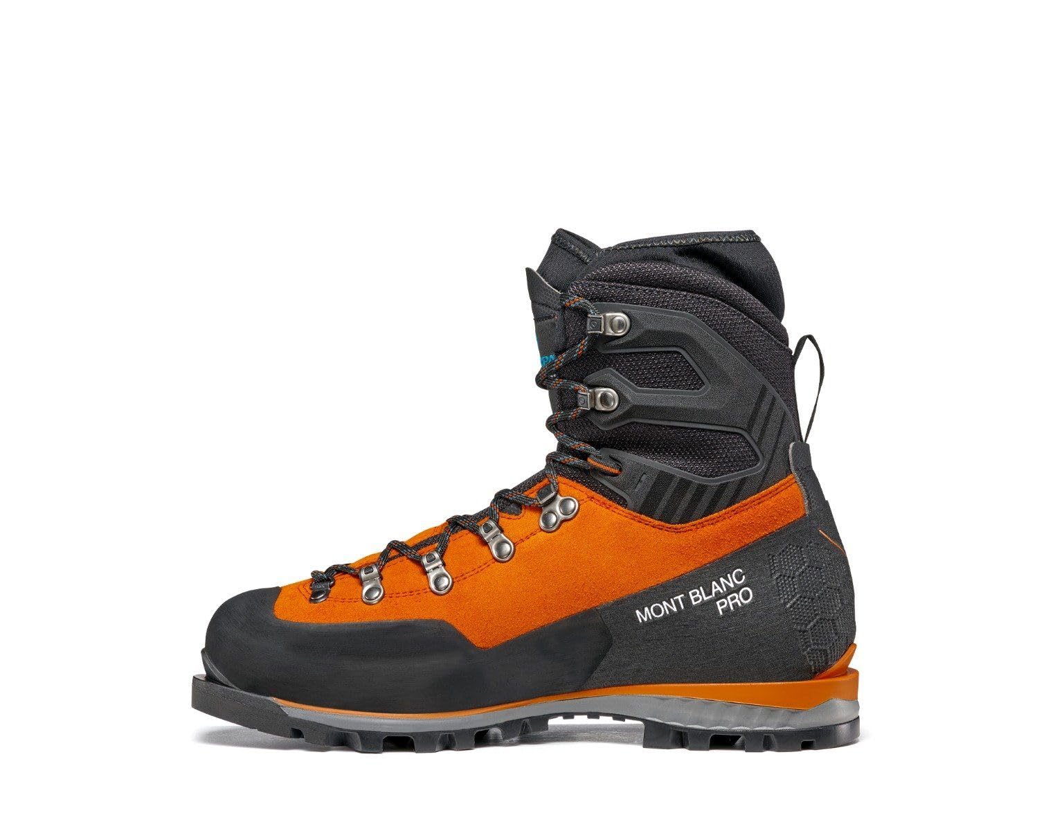 SCARPA Men's Mont Blanc Pro GTX Waterproof Hiking Boots - Gore-Tex Mountaineering Shoes for Outdoor Trekking & Backpacking Adventures