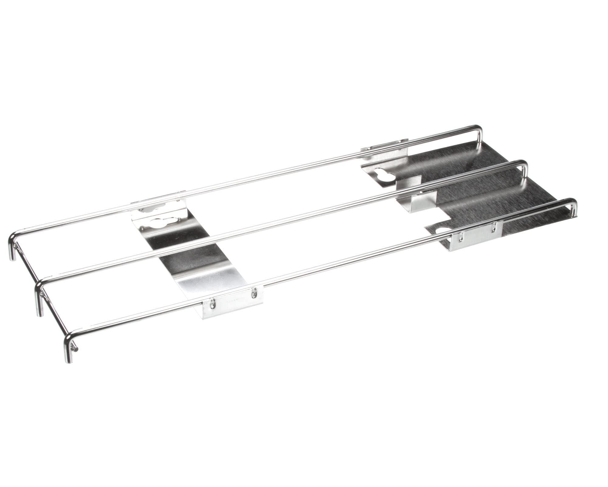 Stainless Steel Pan Side Rack - Organize Kitchen Pots & Pans - Perfect for Cabinet, Pantry & Countertop Storage