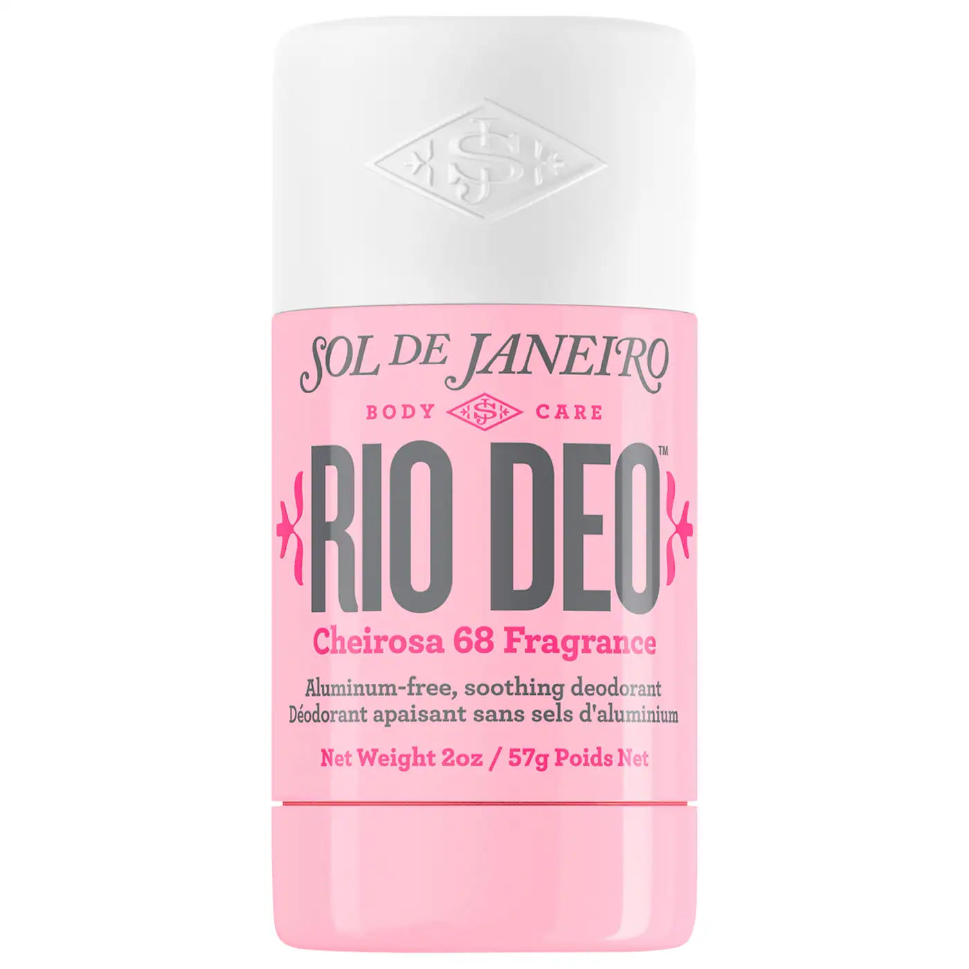Sol de Janeiro Rio Deo Aluminum Free Deodorant - Natural & Vegan Deodorant for Women & Men - Fresh & Long-Lasting Protection - Perfect for Gym, Work & Daily Use