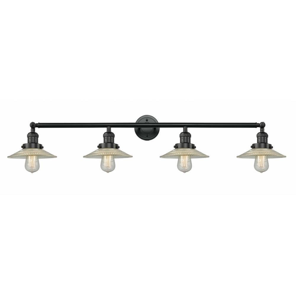 Franklin Restoration Collection 215-BK-G2 Modern 4-Light Bathroom Vanity Fixture in Black - Perfect for Bathroom Renovation & Luxury Home Decor