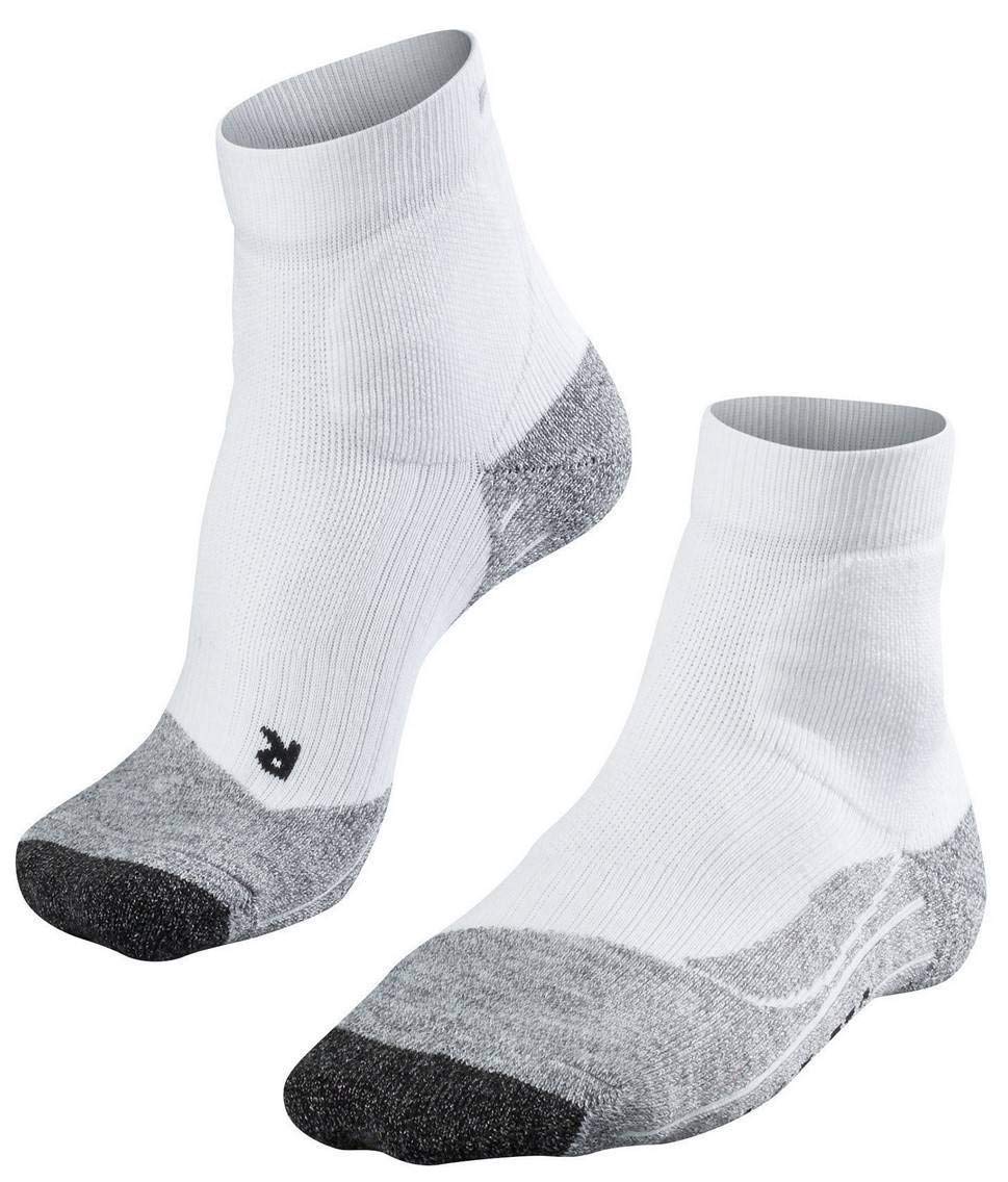 FALKE Women's Tennis Short Maximum Socks - Breathable Athletic Socks for Running, Gym & Sports - White Mix - Perfect for Tennis, Workouts & Active Lifestyle
