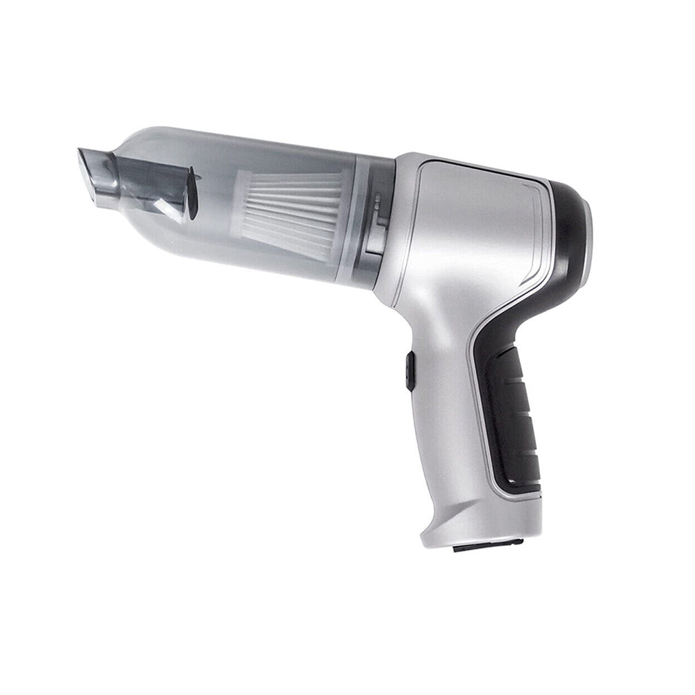 ANYCO Anymob Handheld Vacuum Cleaner - Powerful Cordless Vacuum for Home & Car - Compact & Lightweight (Silver) - Perfect for Pet Hair, Crumbs, Dust Cleaning on Sofa, Car Seats & Hard-to-Reach Areas