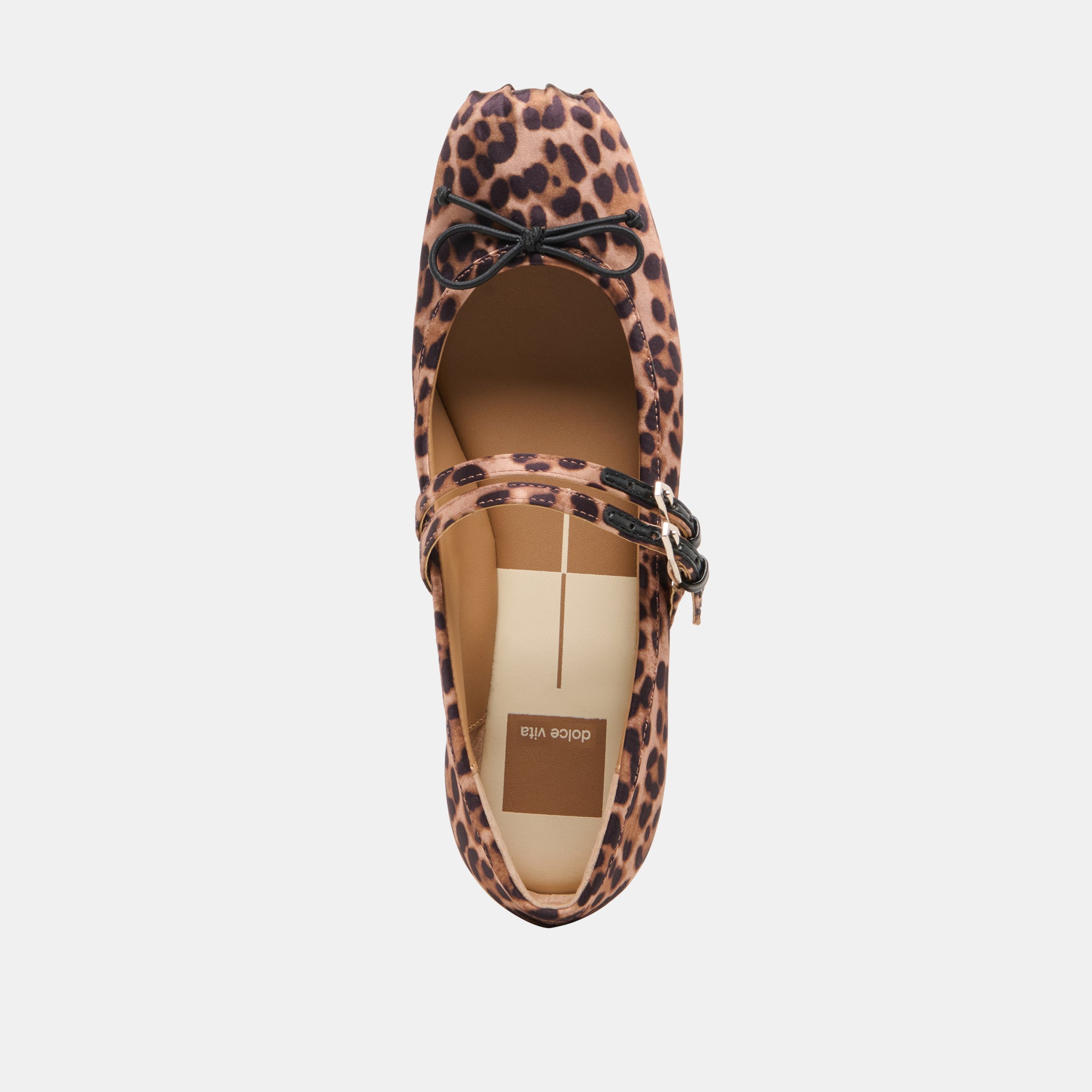 GIBSEN Women's Ballet Flats - Leopard Print Satin Shoes for Comfort & Style | Perfect for Work, Parties & Casual Wear